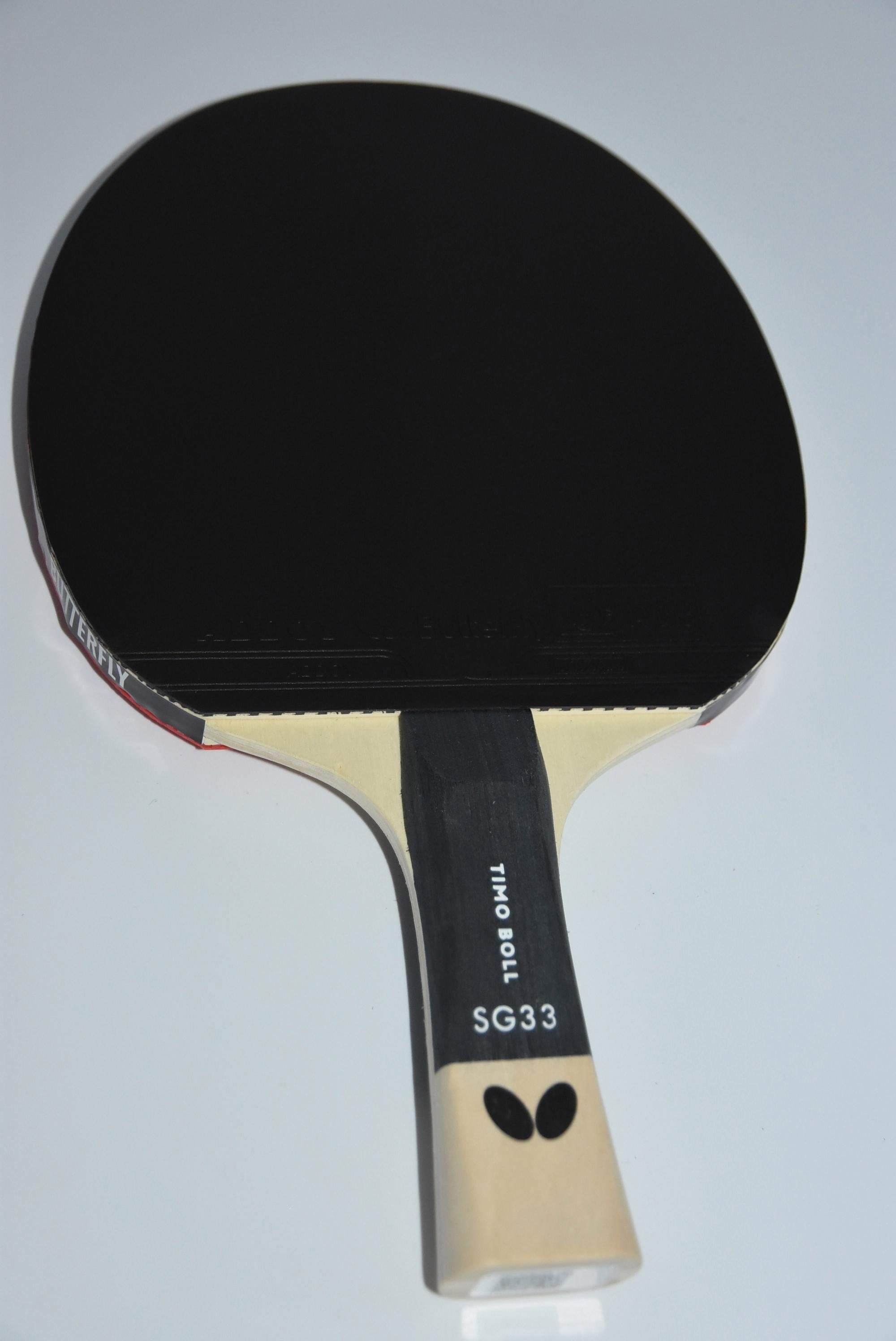 Butterfly Tischtennisschläger »Timo Boll SG33«, Einzigartige Grifftechnologie "smart.grip"