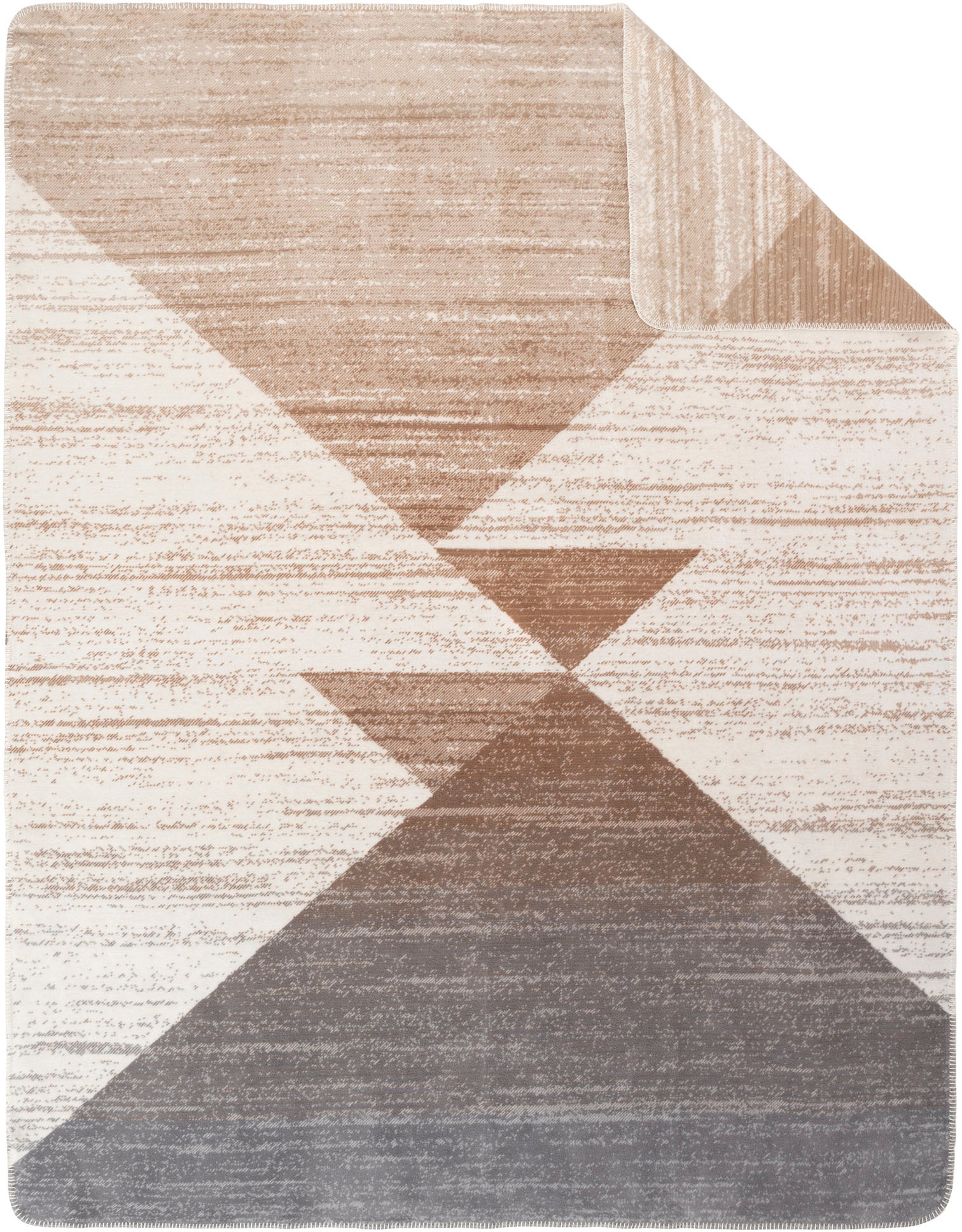 IBENA Wohndecke »Jacquard Decke Minuf«, mit geometrischem Muster