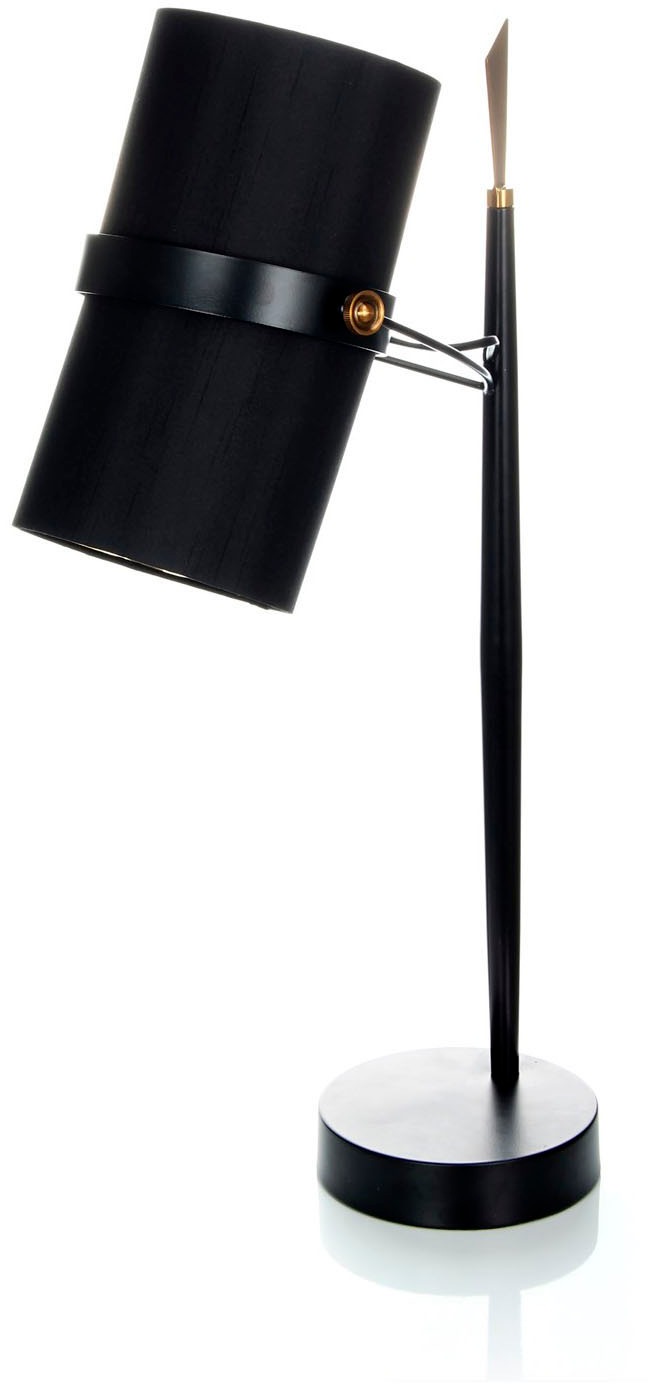 Kayoom Tischleuchte »Tischlampe Novum 110«, 1 flammig, Leuchtmittel E27 | ohne Leuchtmittel, schlicht, pflegeleicht