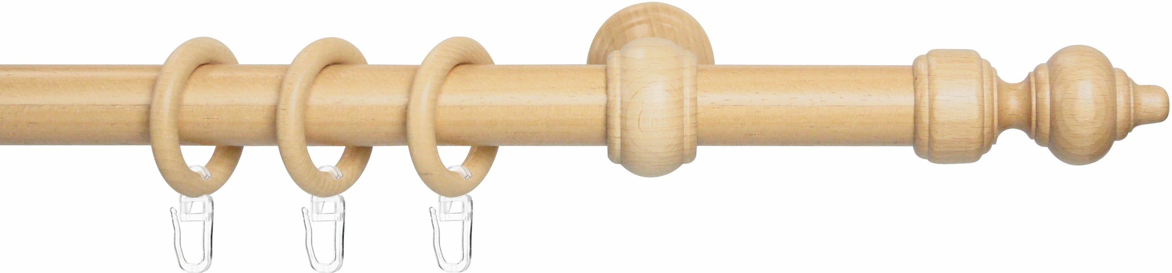 Good Life Gardinenstange »Trend« Ø 28 mm 1 läufig-läufig Fixmaß günstig online kaufen