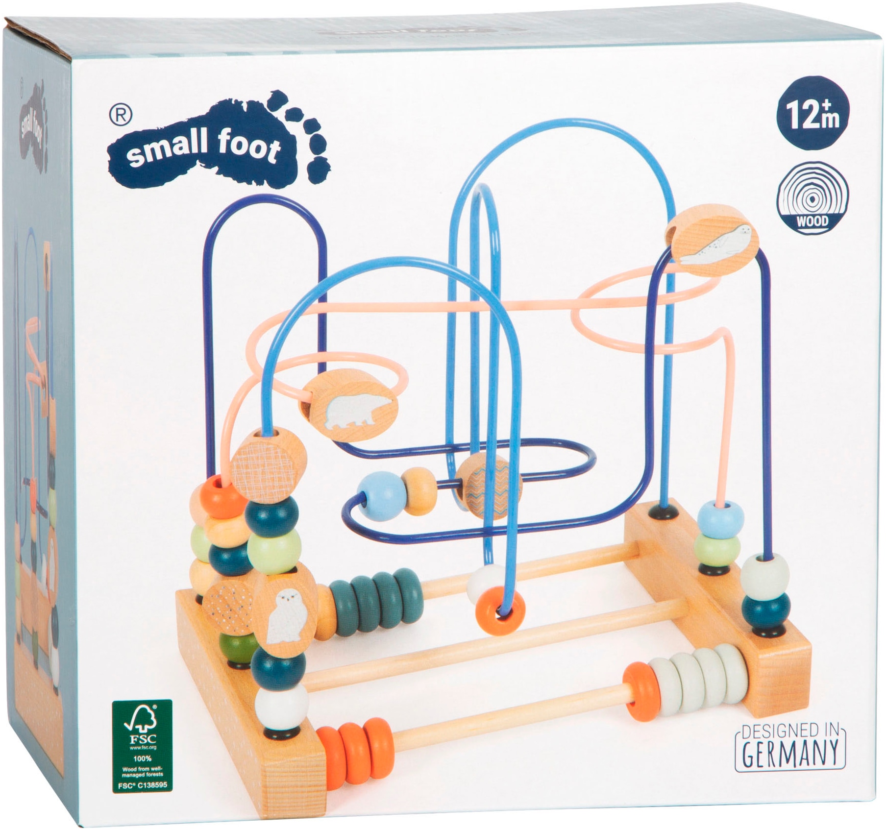 Small Foot Motorikschleife »Arctic«, aus Holz; FSC®- schützt Wald - weltweit