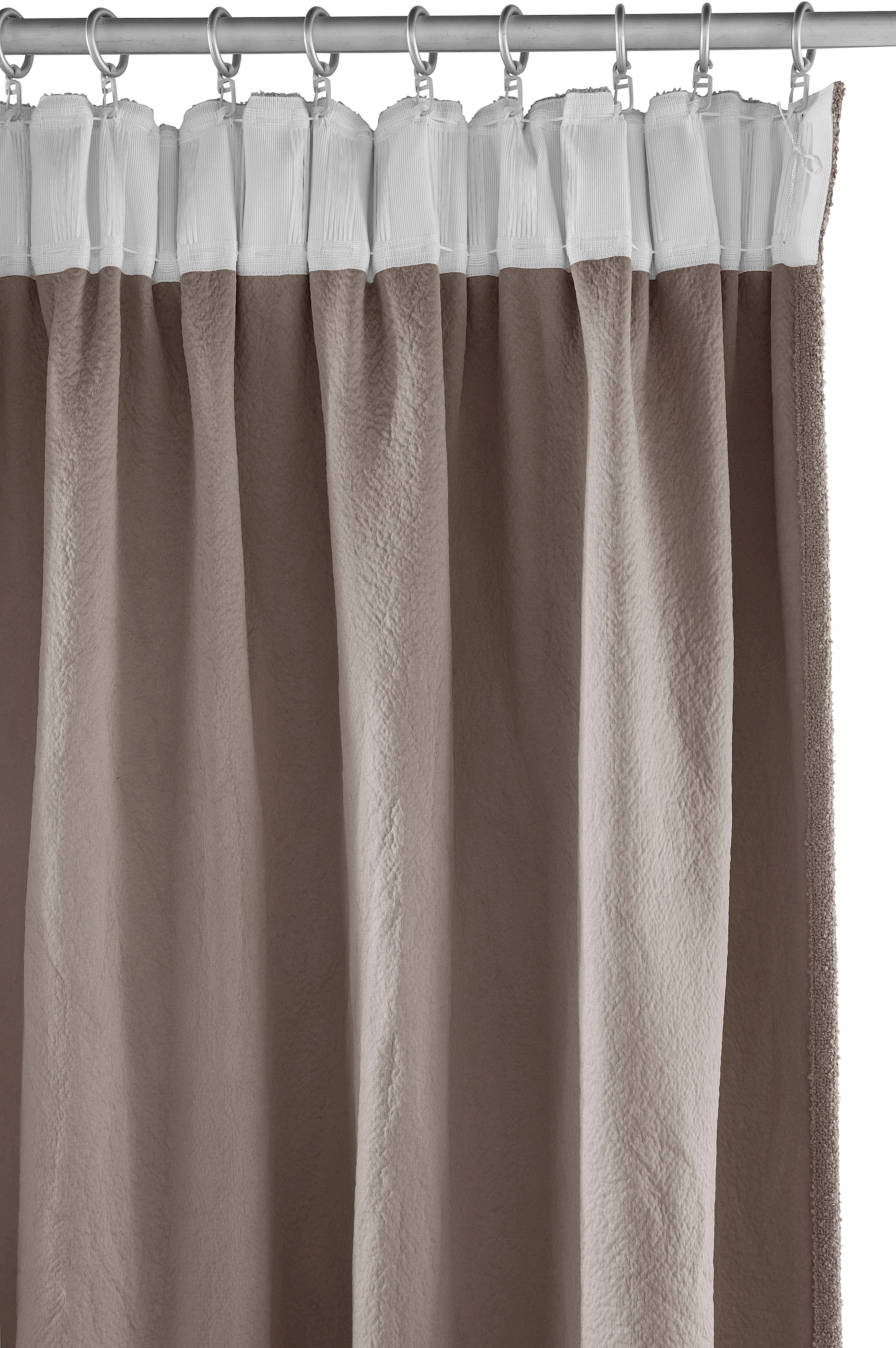 homsy by Ana Johnson Verdunkelungsvorhang »Bouclea« premium, verdunkelnd, hochwertig, modern, Wohn-/Schlafzimmer, Bouclé