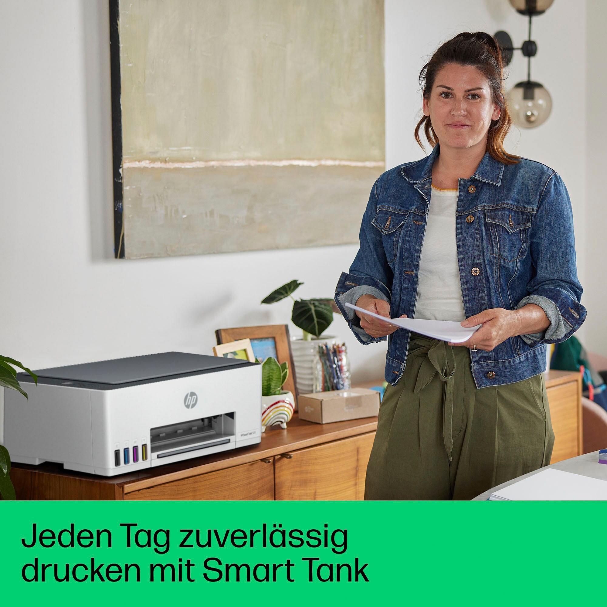 HP Multifunktionsdrucker »Smart Tank 5105 All-in-One-Drucker«, kompromisslose Qualität und bis zu 3 Jahre Tinte im Lieferumfang