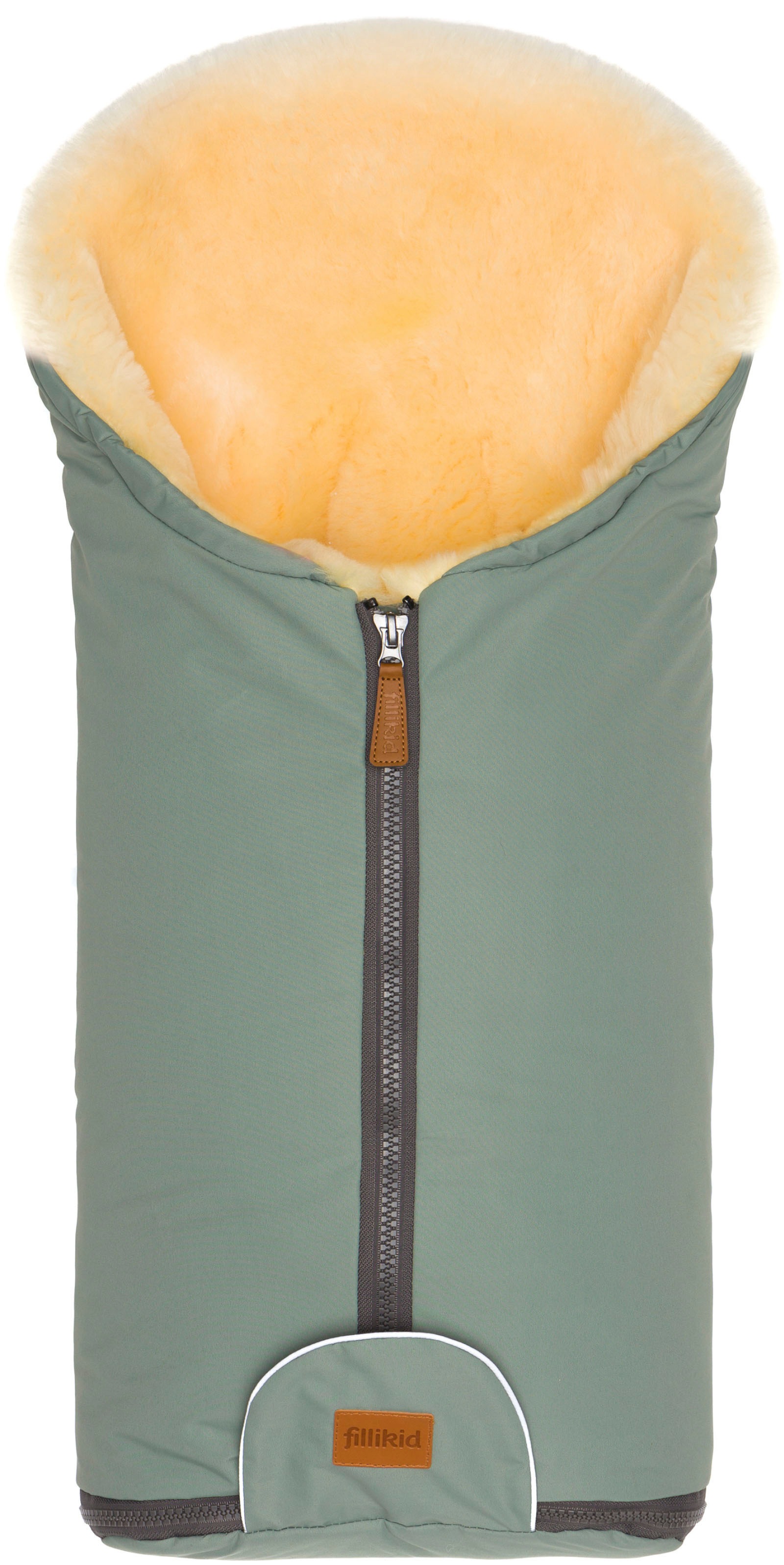 FILLIKID Fußsack »Pamir Winterfußsack« für Autositze Gr. 0 und Kinderwagen salbei