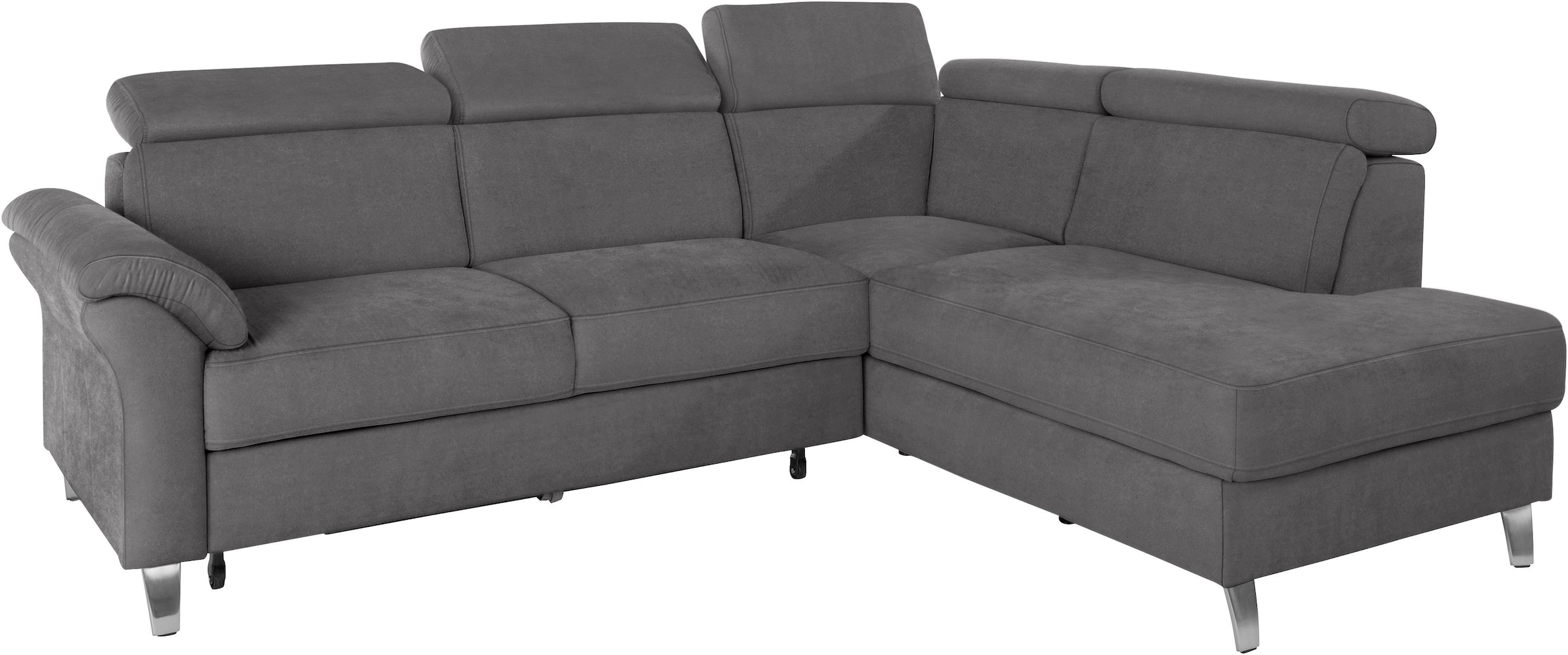 sit&more Ecksofa »Arngast L-Form« inklusive Kopfteilverstellung und Federkern
