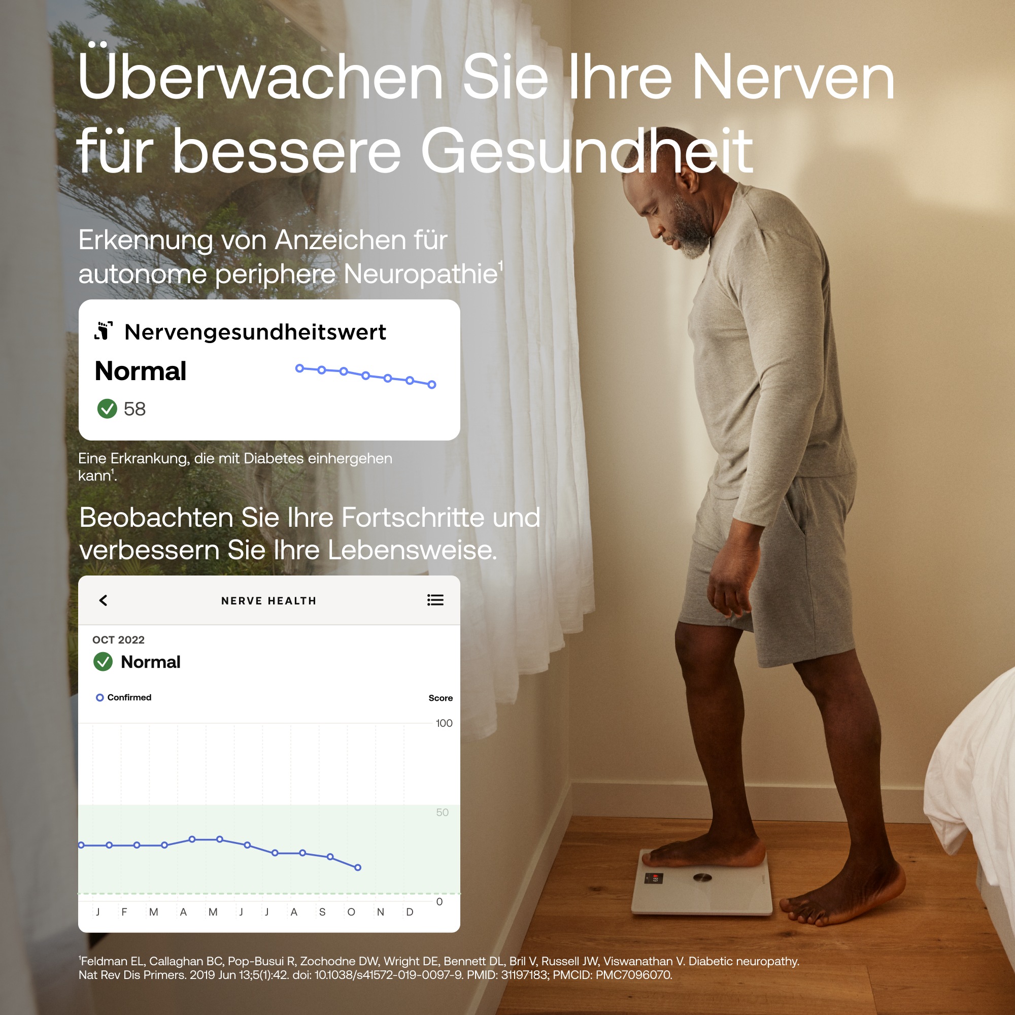Withings Personenwaage »Body Comp, WLAN- oder Bluetooth-Konnektivität«, spezielle Modi für Schwangerschaft, Babys und Athleten