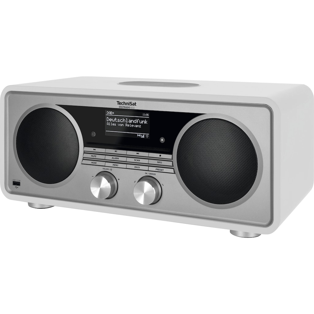 TechniSat Internet-Radio »DIGITRADIO 602«, (Bluetooth-WLAN Digitalradio (DAB+)-UKW mit RDS 70 W)