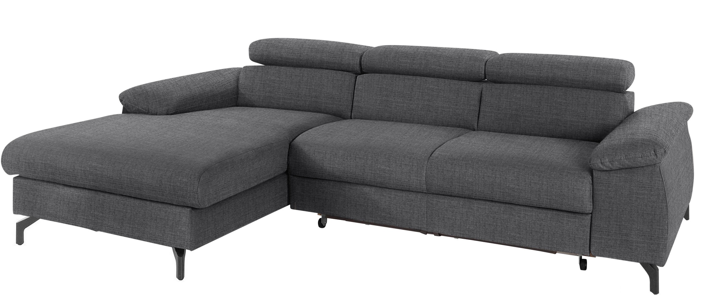 COTTA Ecksofa »Kitty L-Form«, inkl. Kopfteilverstellung, optional mit Bettfunktion u. Bettkasten