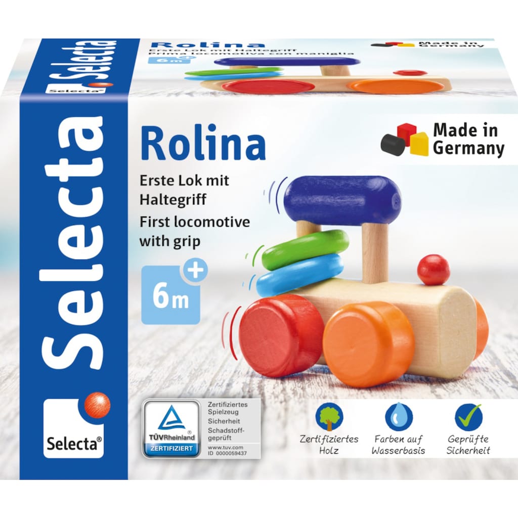 Selecta Greifspielzeug »Rolina, Lok-Greifling, 8,5 cm«