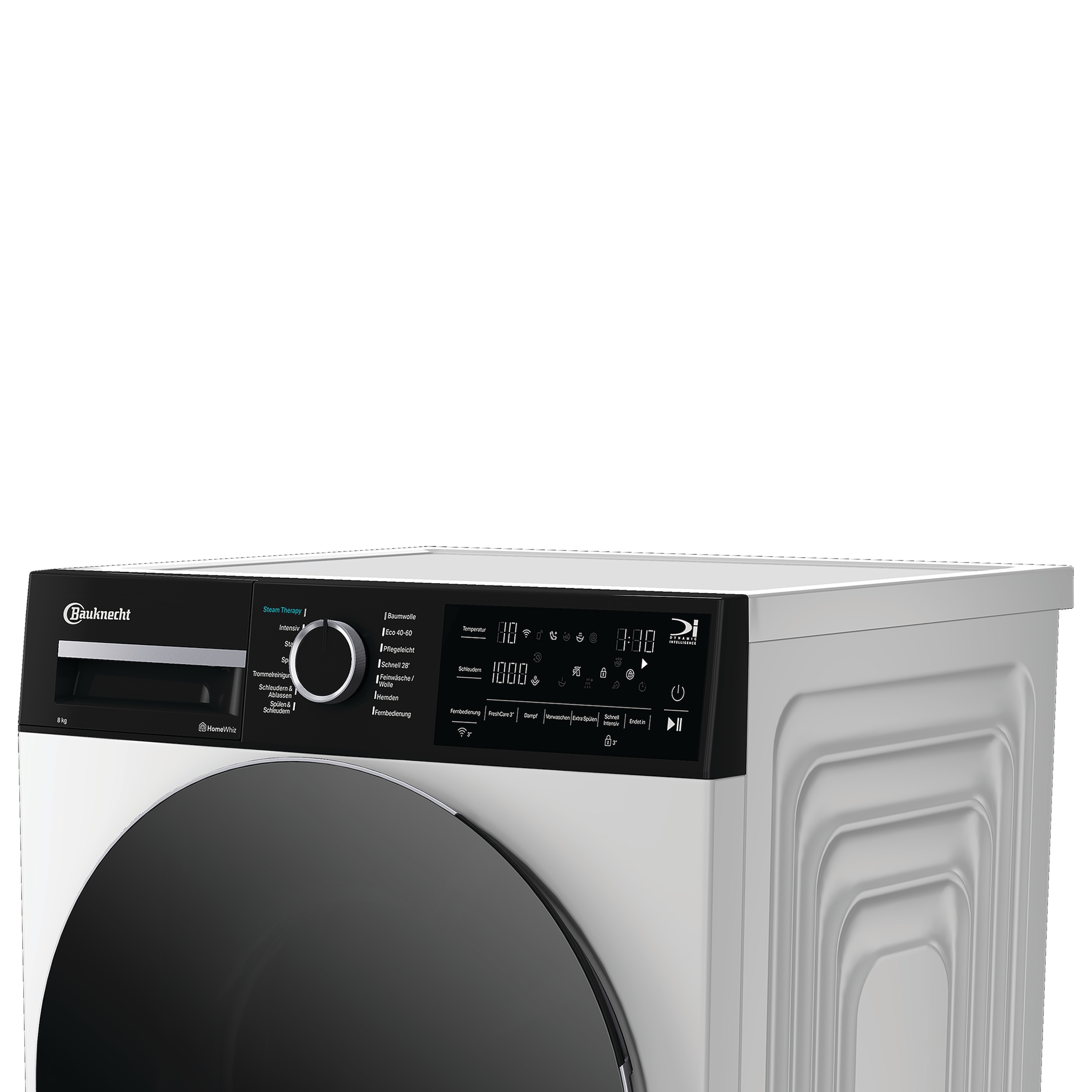 BAUKNECHT Waschmaschine »B WM 8A6 BC S« 8 kg 1400 U/min Adaptive Wash – Intelligente Anpassung 
für perfekte Waschergebnisse