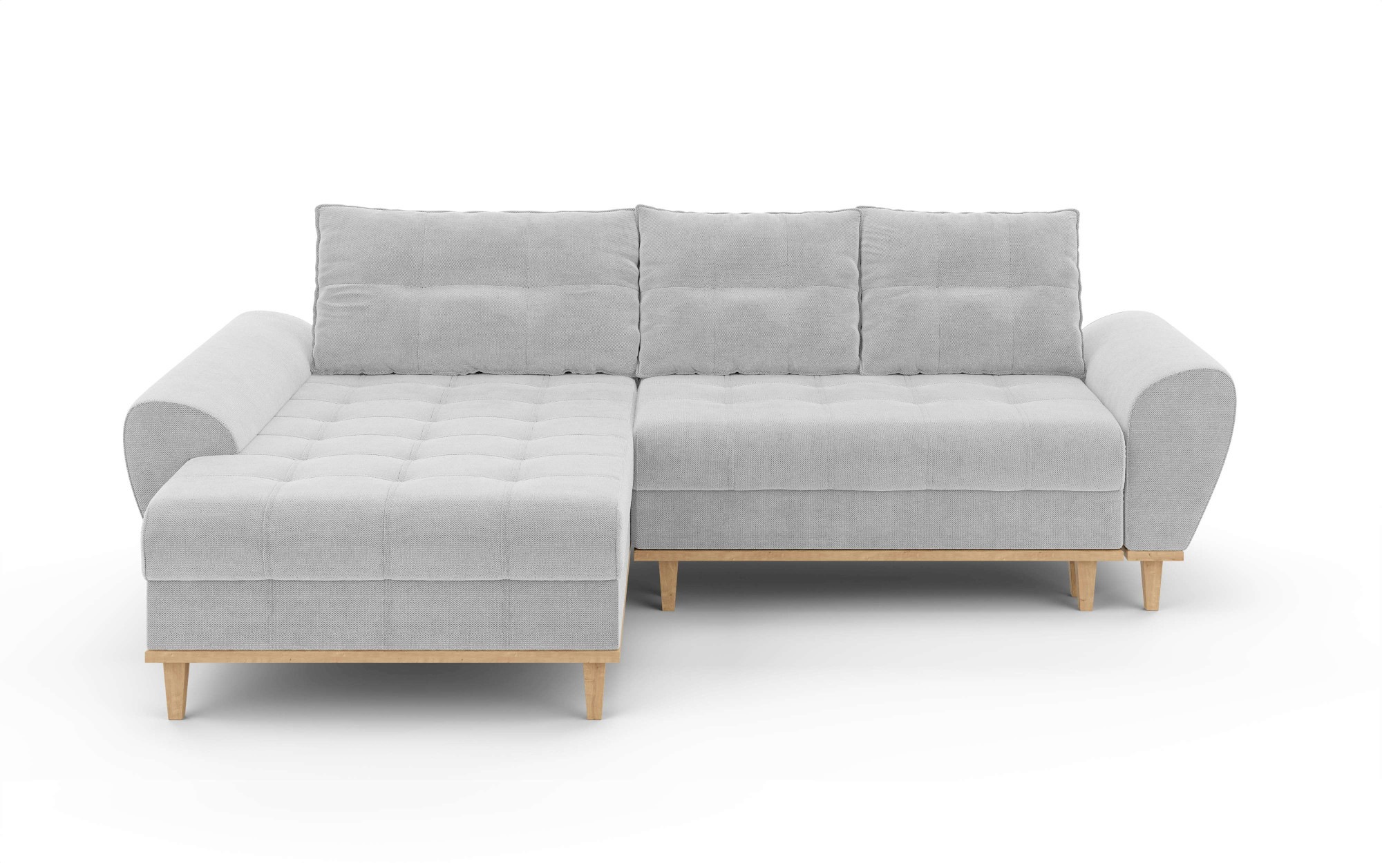 Home affaire Ecksofa "Ahrdorf mit Bettfunktion und Bettkasten, Maße: B/H/T günstig online kaufen