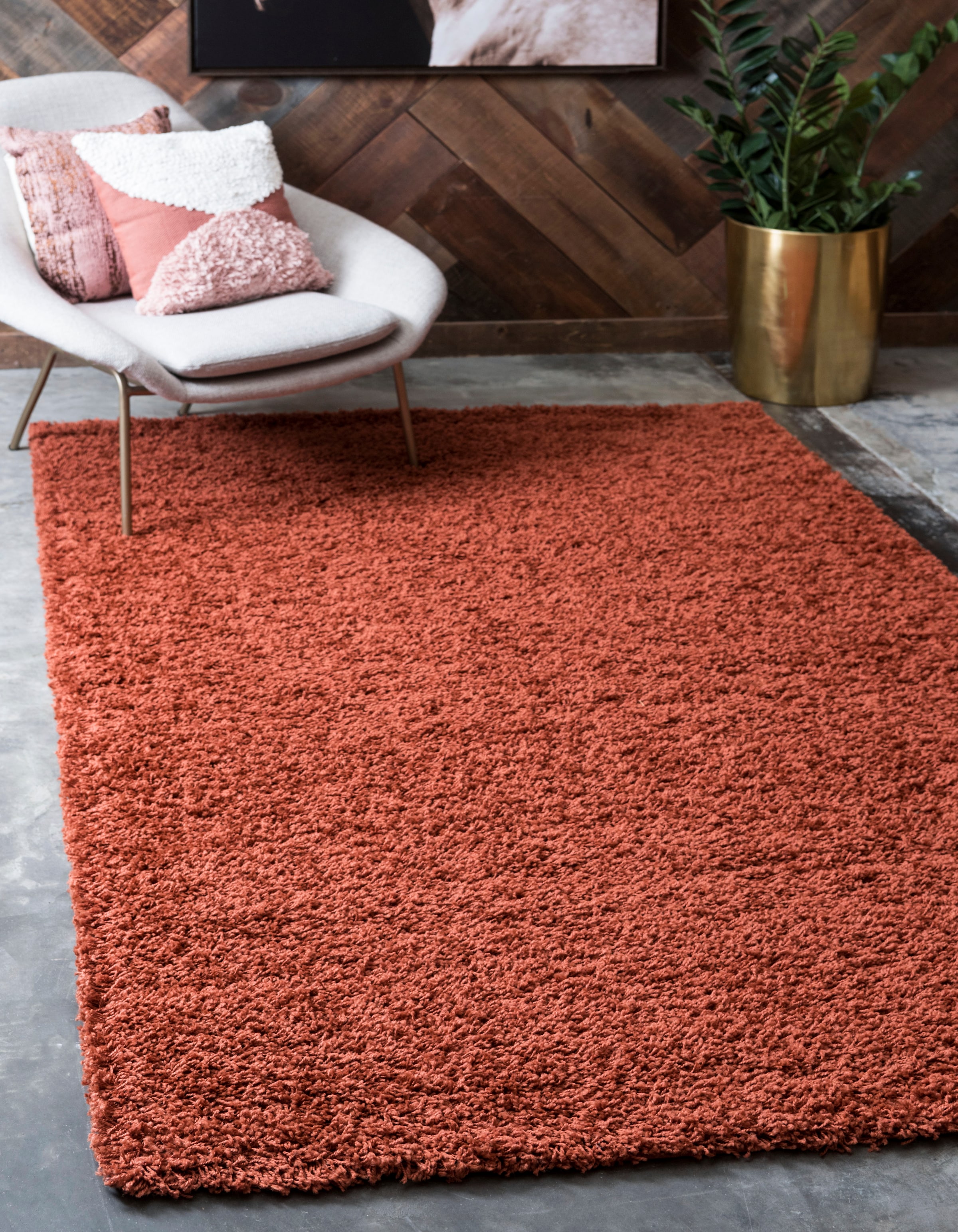 Myflair Möbel & Accessoires Hochflor-Teppich »Shaggy Shag, LAGERRÄUMUNG!«, rechteckig, 38 mm Höhe, gewebt, Uni Farben, ideal im Wohnzimmer & Schlafzimmer