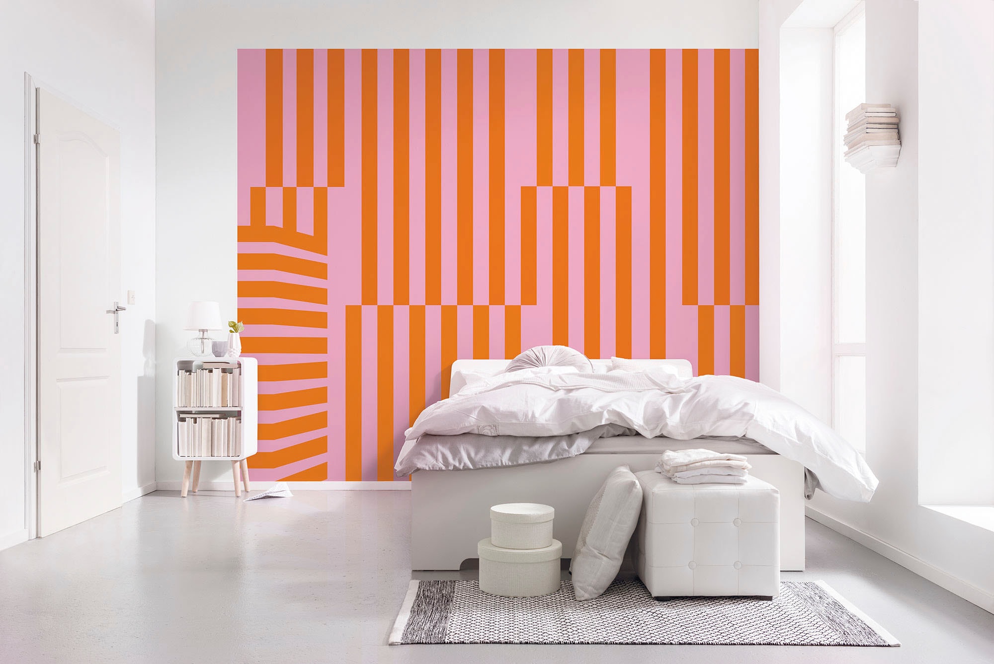 Komar Vliestapete »Digitaldruck Vlies - Maximal Minimalism - Größe 300 x 250 cm«, bedruckt, Wohnzimmer, Schlafzimmer