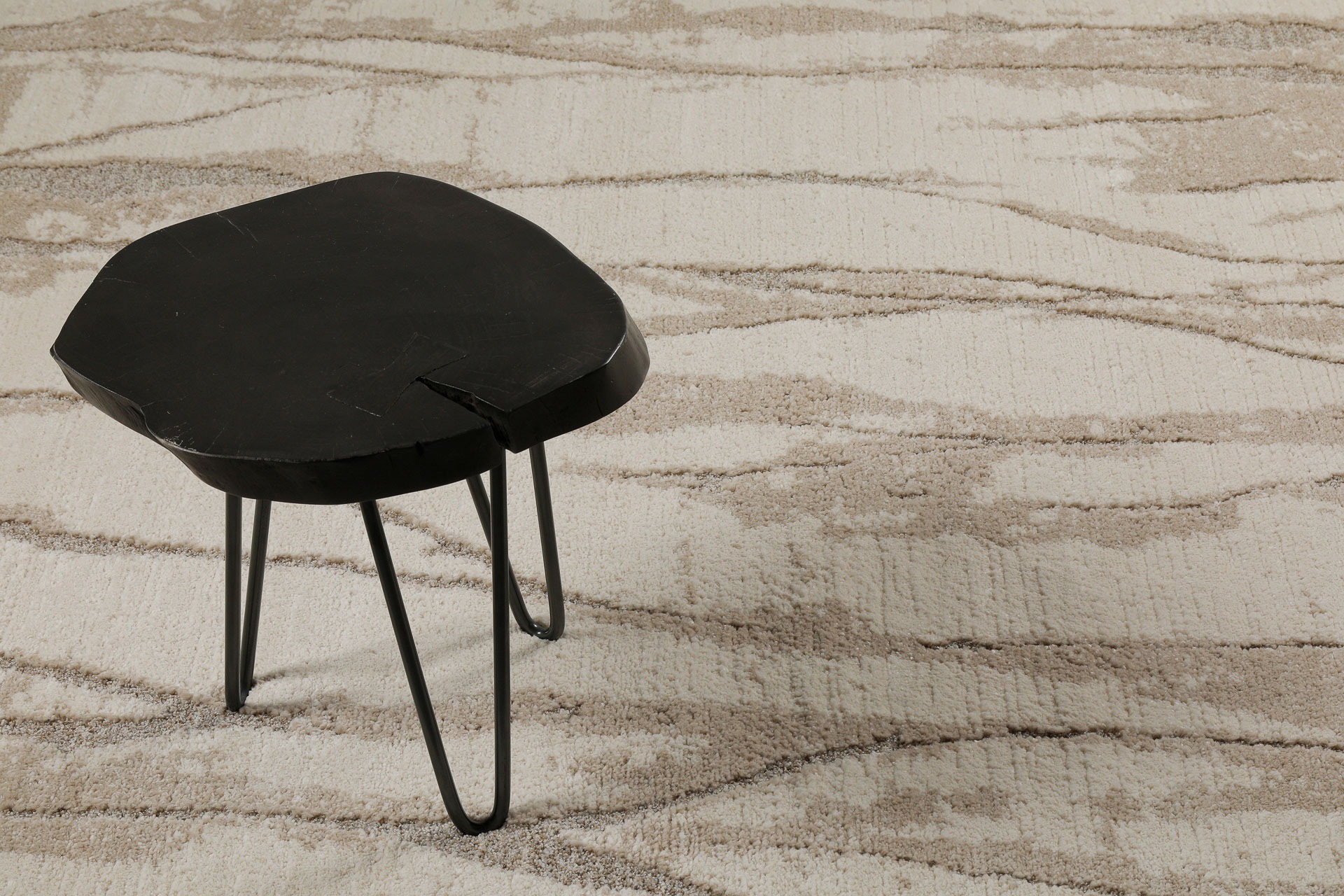 Wecon home »Fynn« rechteckig 18 mm Höhe Gewebt, Hoch-Tief, pflegeleicht, Natur-Design, Scandi, Wohnzimmer