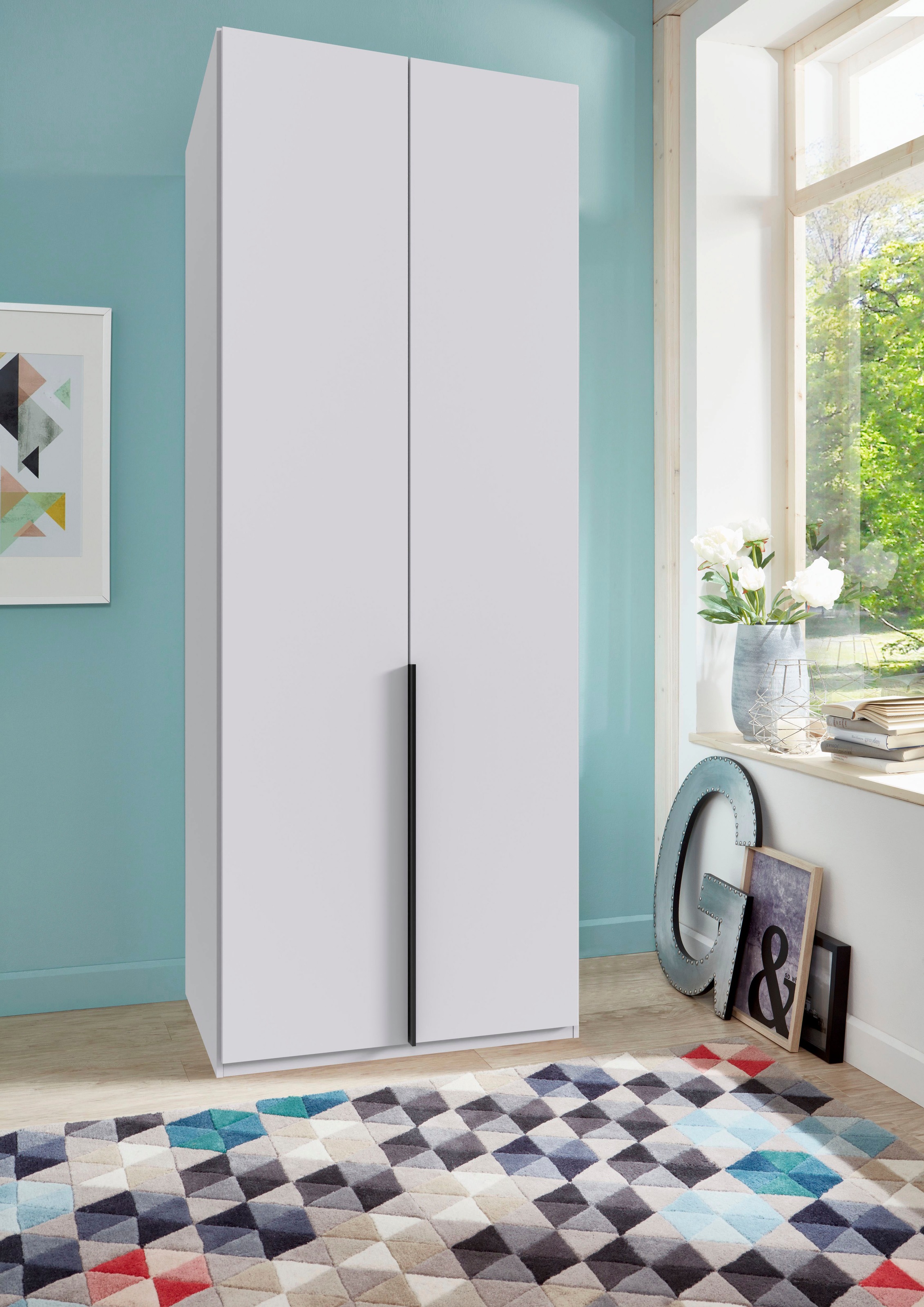 Wimex Kleiderschrank »Mugano,in 5 Breiten,2 Höhen,2 Tiefen, viele Farben, M günstig online kaufen