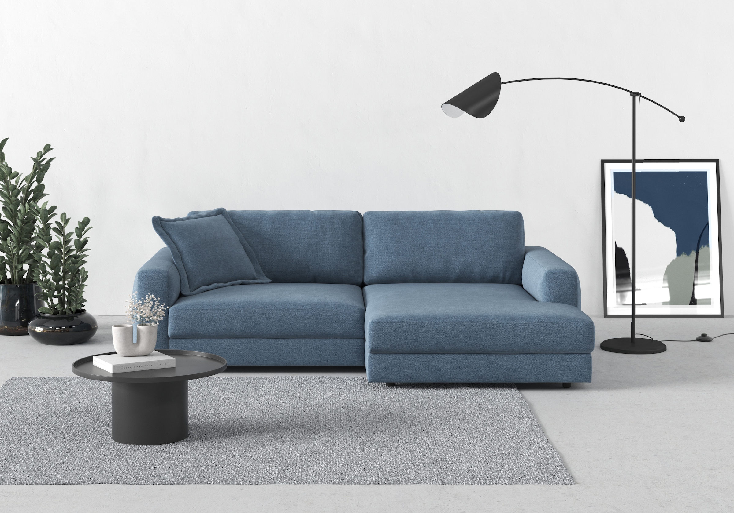 TRENDMANUFAKTUR Ecksofa »Bourbon« mit extra hohem Sitzkomfort, auch in Cord günstig online kaufen