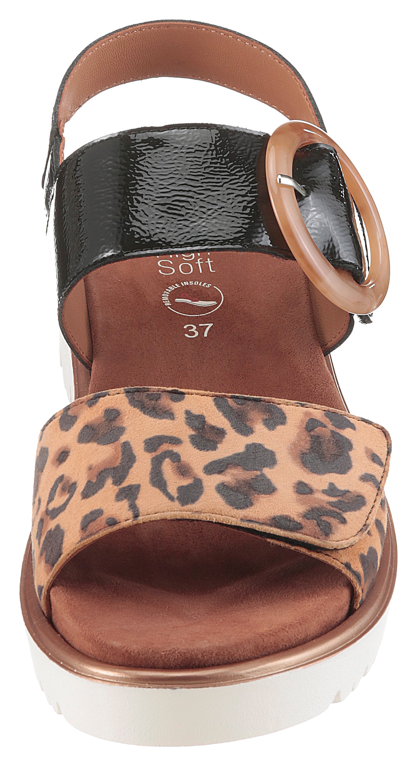 Ara Sandale »BILBAO«  Keilsandale, Plateausandale mit Klettverschlüssen, G-Weite