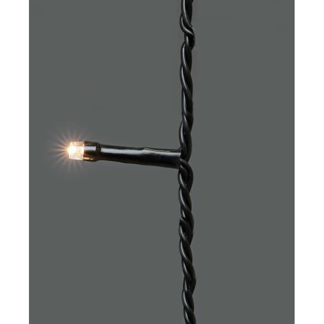 KONSTSMIDE LED-Lichtervorhang »Weihnachtsdeko aussen«, schwarz, 400 warm  weiße Dioden online bestellen