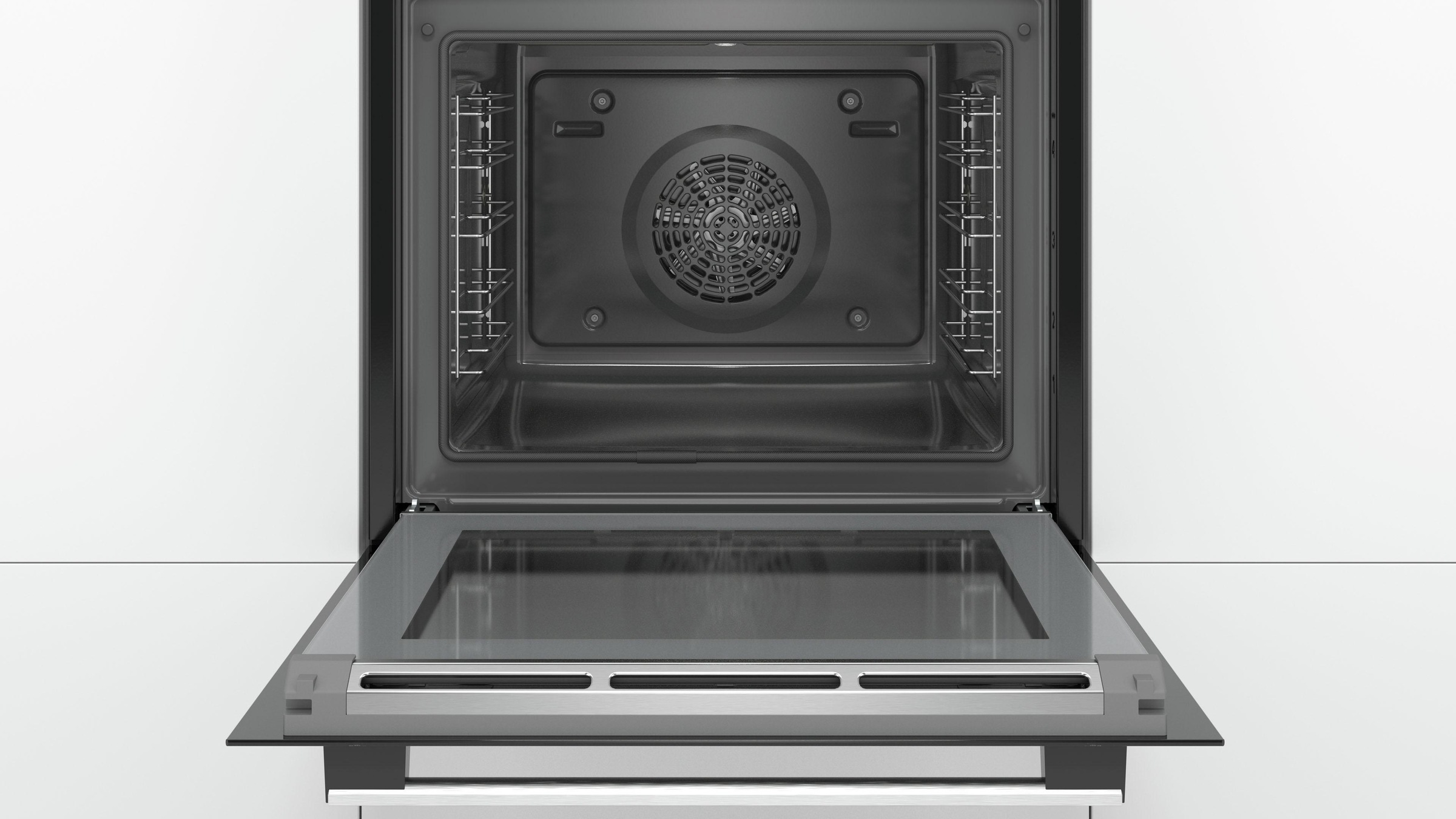 8. Bild von BOSCH Pyrolyse Backofen »HBA578BS0«, Serie 6, HBA578BS0, mit Teleskopauszug nachrüstbar, Pyrolyse-Selbstreinigung