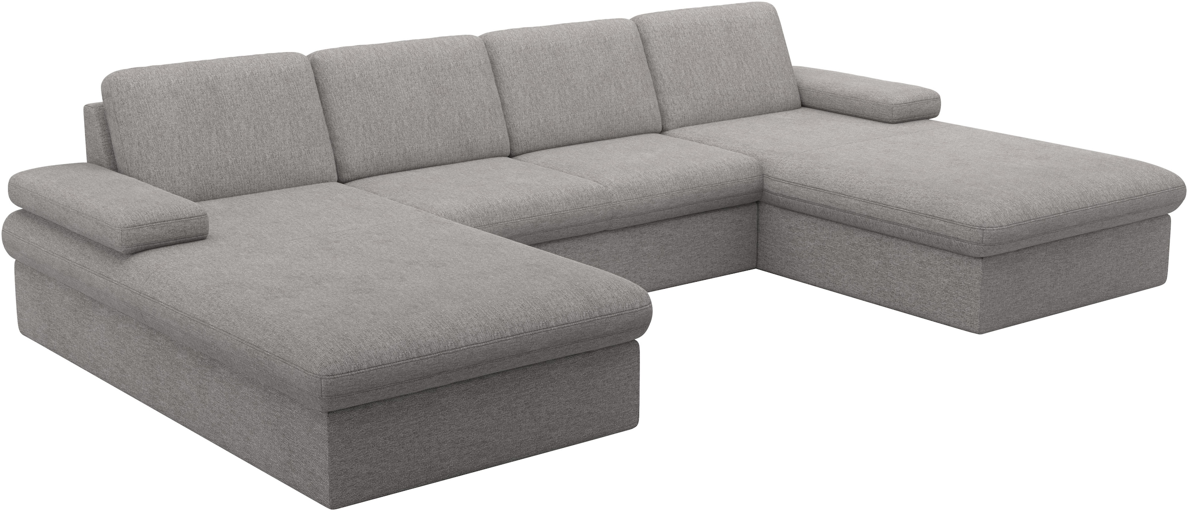 sit&more Wohnlandschaft »Moreno«, mit Armteilverstellung,wahlweise mit Bettfunktion