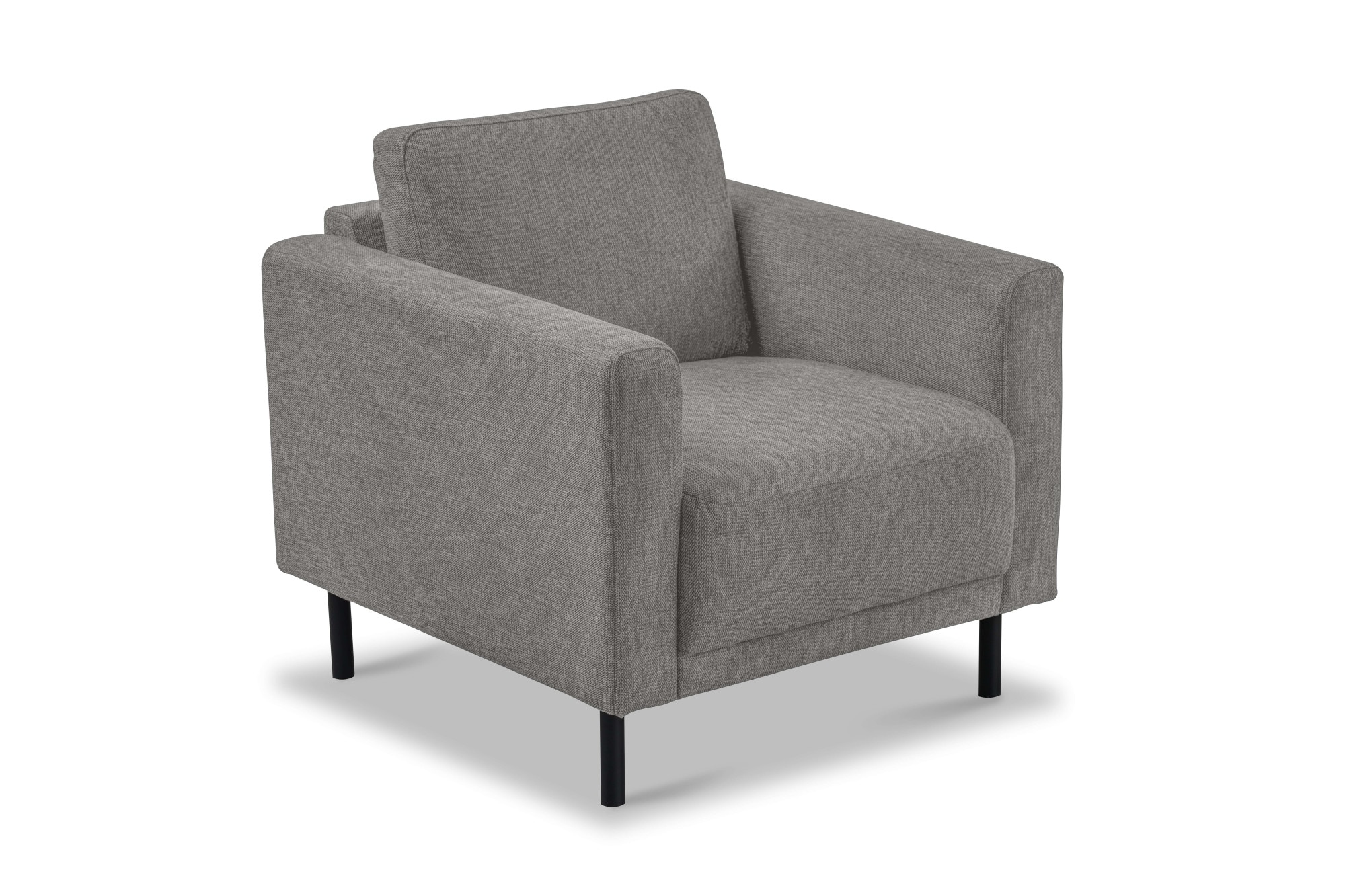 OTTO home Sessel »Sveeva, Breite 78 cm, schwarze Metallfüße« langlebiger Webstoff, viele Farben zur Auswahl