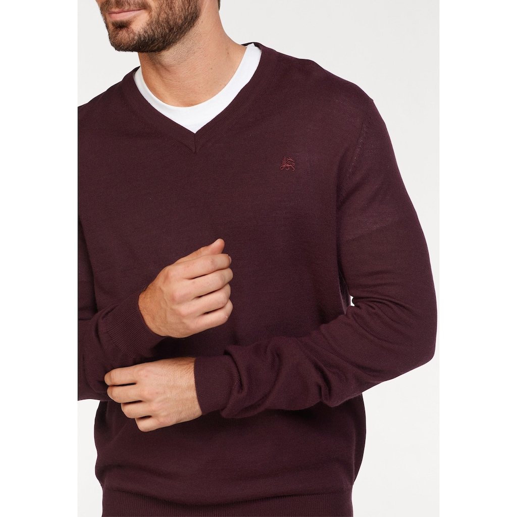 LERROS V-Ausschnitt-Pullover