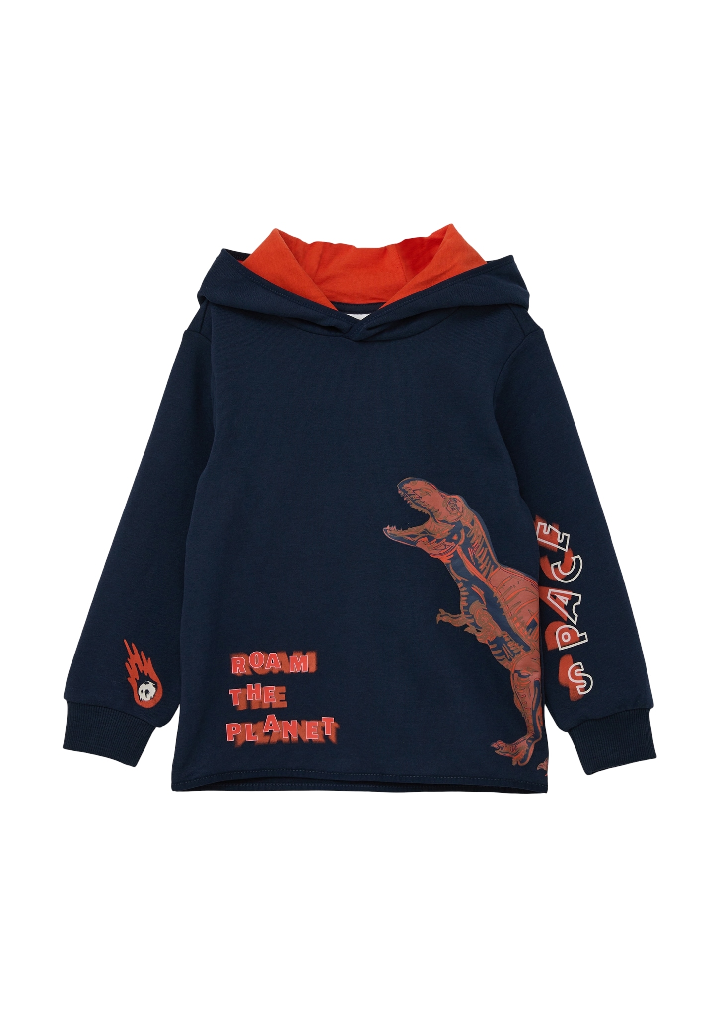online Junior s.Oliver kaufen Kapuzensweatshirt, Frontprint mit