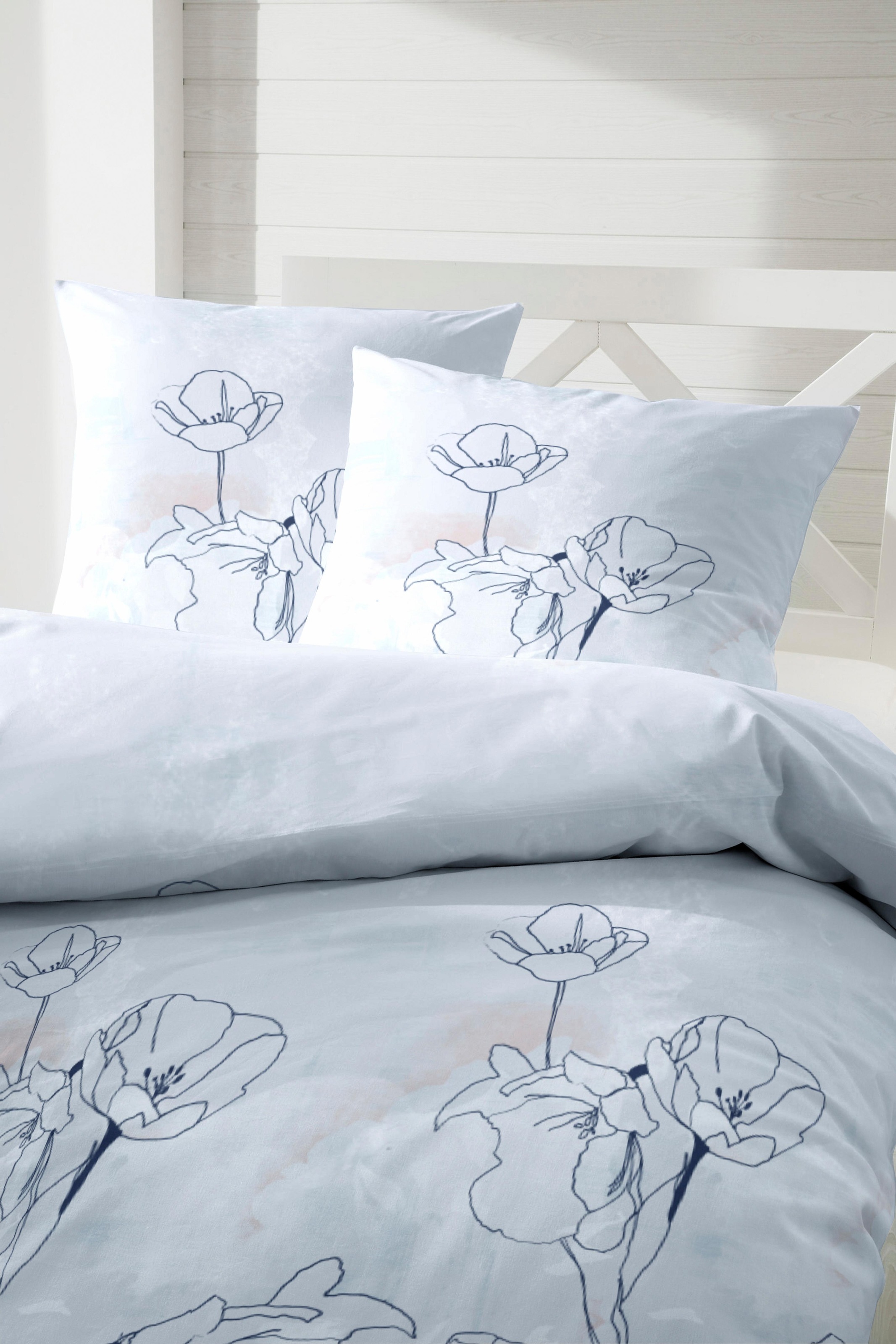Primera Bettwäsche »Dafne« 2 Stk. mit filigranen Blumen