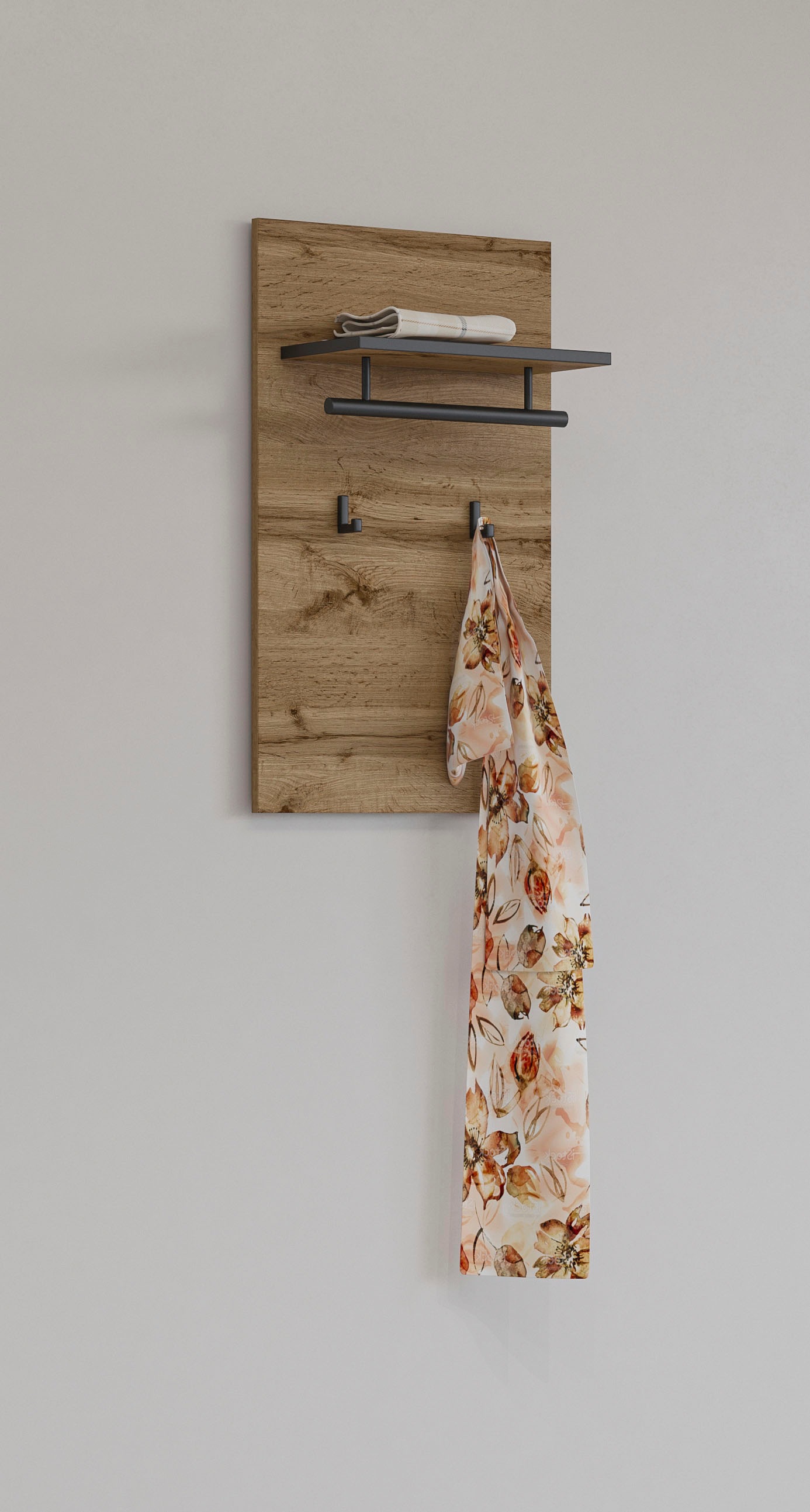 INOSIGN Garderobenpaneel »Cross,Breite 40 cm modernes Wandregal mit Haken u günstig online kaufen