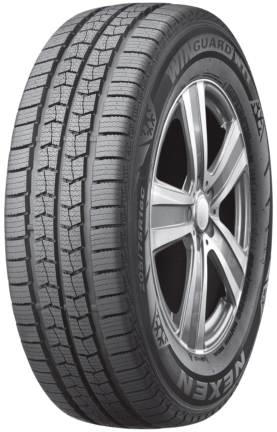 NEXEN Winterreifen »Winterguard WT1 8PR« 215/70 R15 109R schwarz