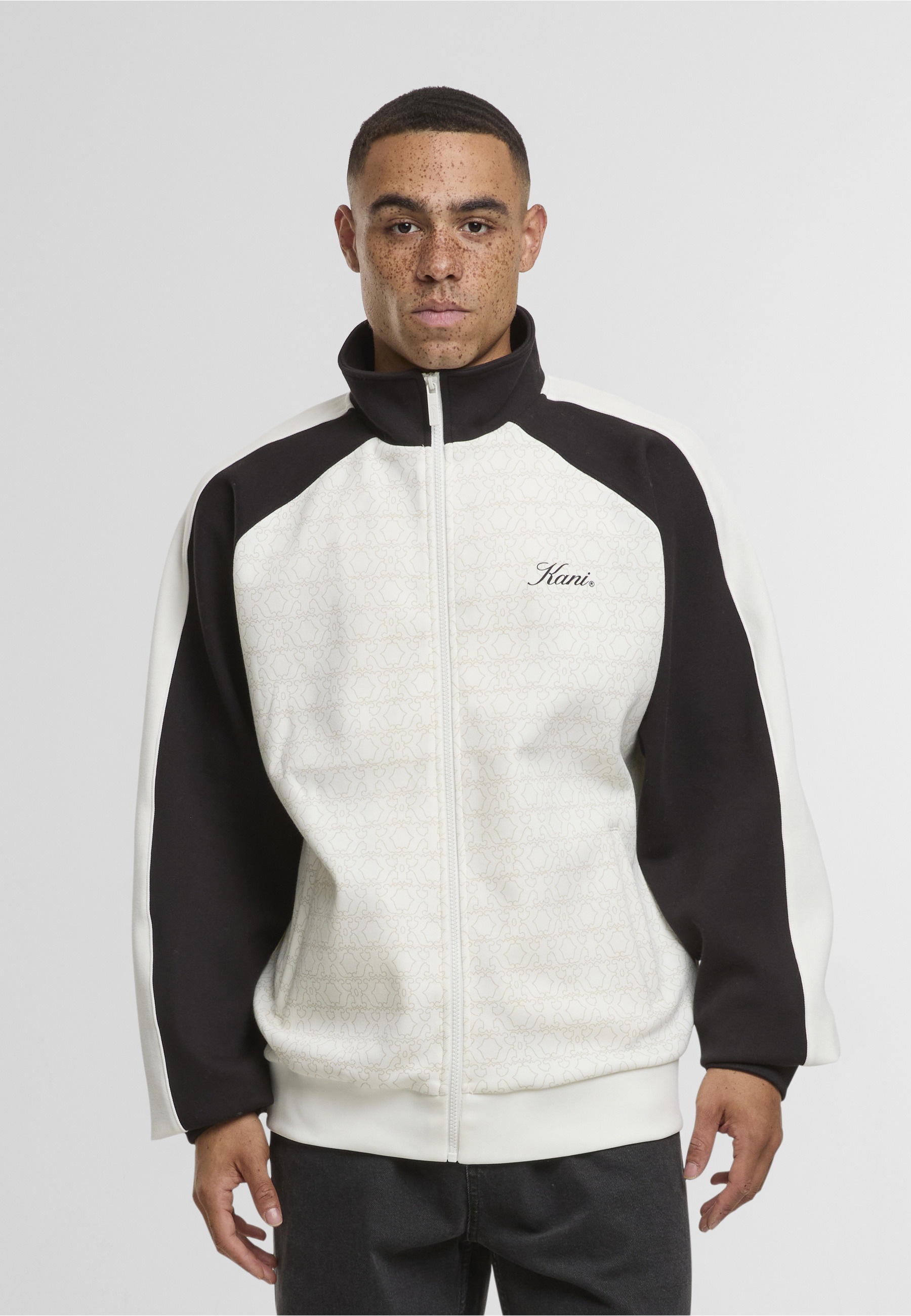 Karl Kani Trainingsjacke »Karl Kani Kani Sidestripe Aop Trackjacket« 1 Stk. tlg. ohne Kapuze