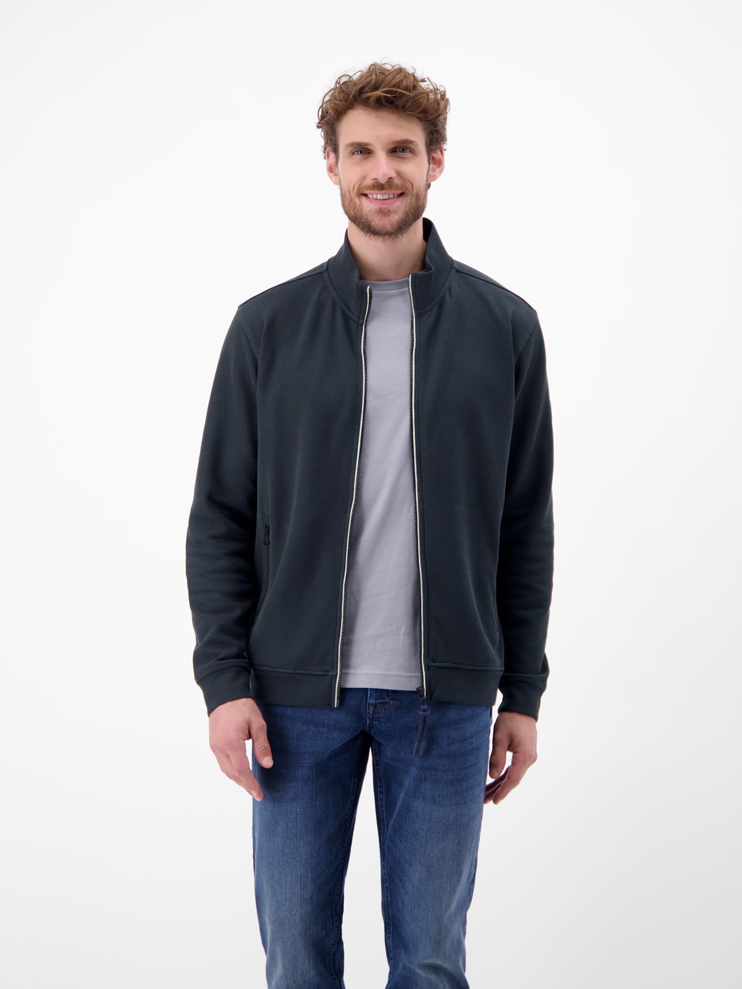 LERROS Sweatjacke »Basic Sweatjacke FOR EVERY DAY«