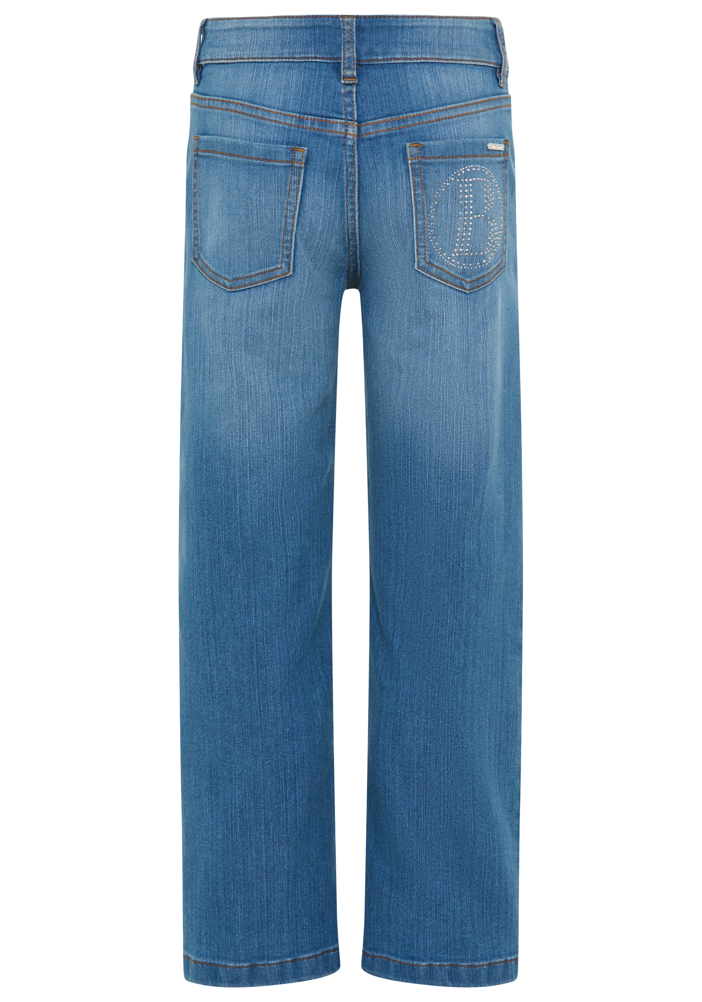 Bruno Banani Loose-fit-Jeans »Stretchjeans mit Strass-Steinen« NEUHEIT: BRUNO BANANI für TEENS! Loose fit Stretchjeans