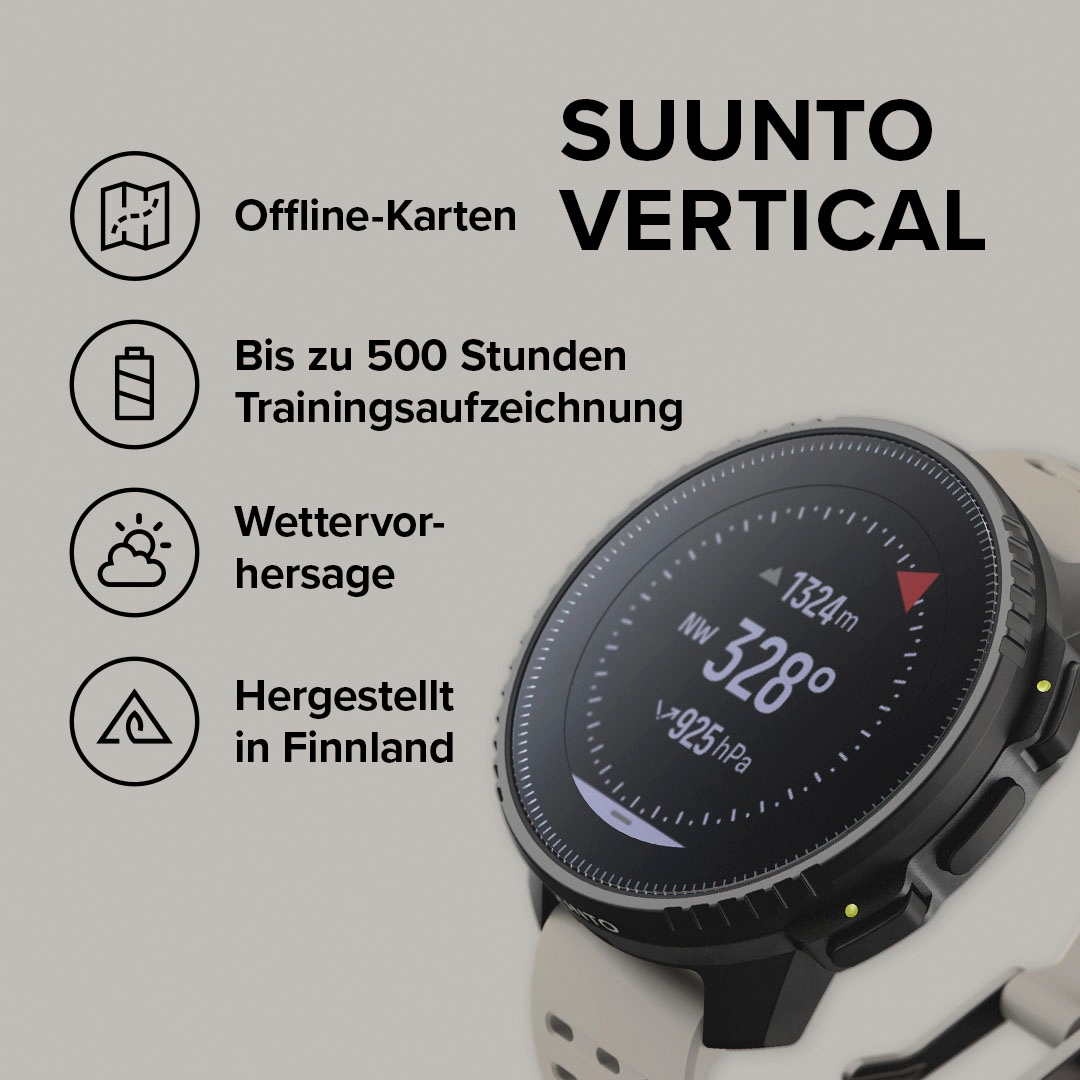 Suunto Smartwatch »Vertical«, (3,56 cm / 1,4 Zoll)