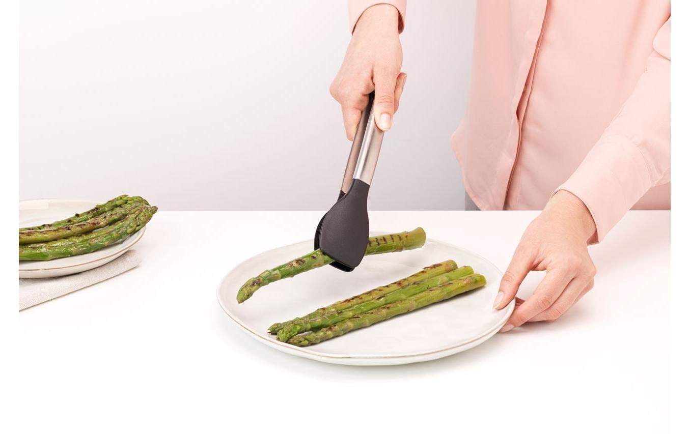 Brabantia Kochzange »Profile Line Schwarz/Silber«