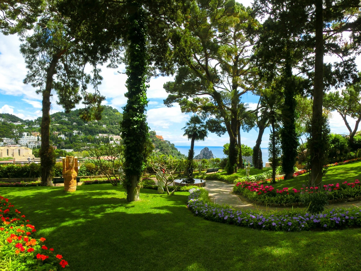 Papermoon Fototapete »Capri Island Garden« günstig online kaufen