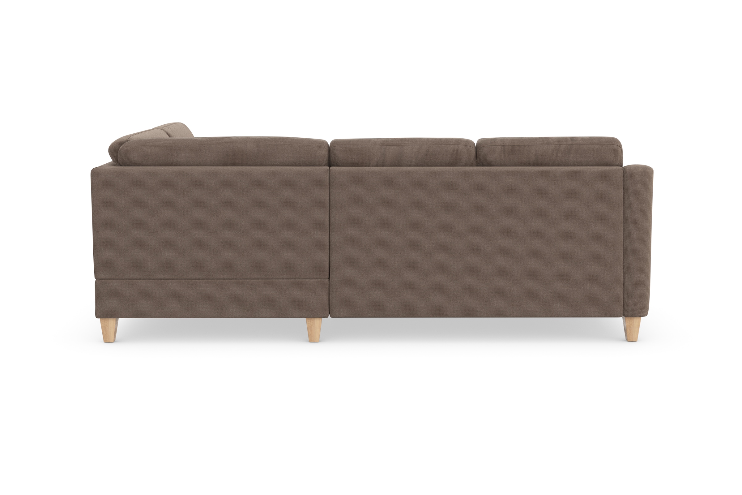 sit&more Ecksofa »Farö L-Form«, inklusive Federkern, wahlweise mit Bettfunktion und Bettkasten