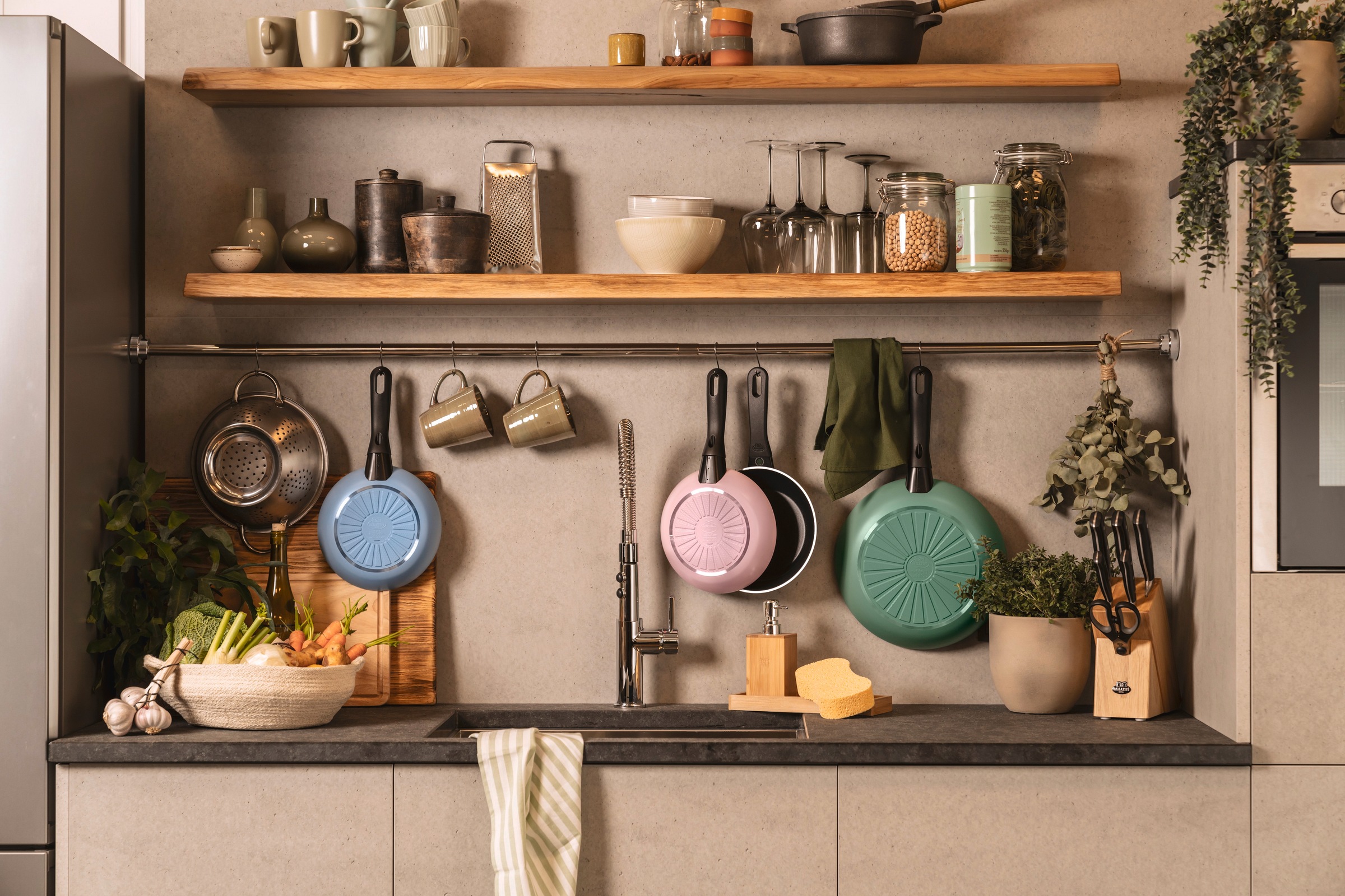 BALLARINI Pfannen-Set »Bratpfanne Caprera« Aluminium Set, 1 Bratpfanne 28 c günstig online kaufen