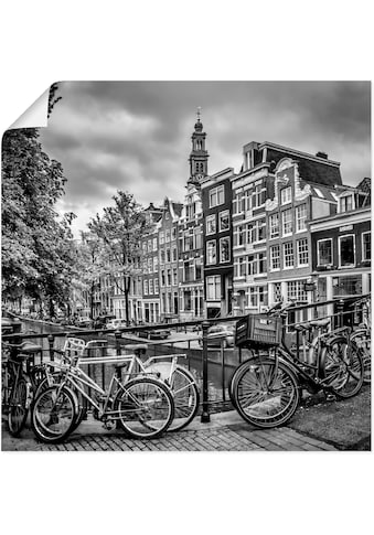 Artland Wandbild »Amsterdam Bloemgracht«, Amsterdam, (1 St.), in vielen Größen &... kaufen