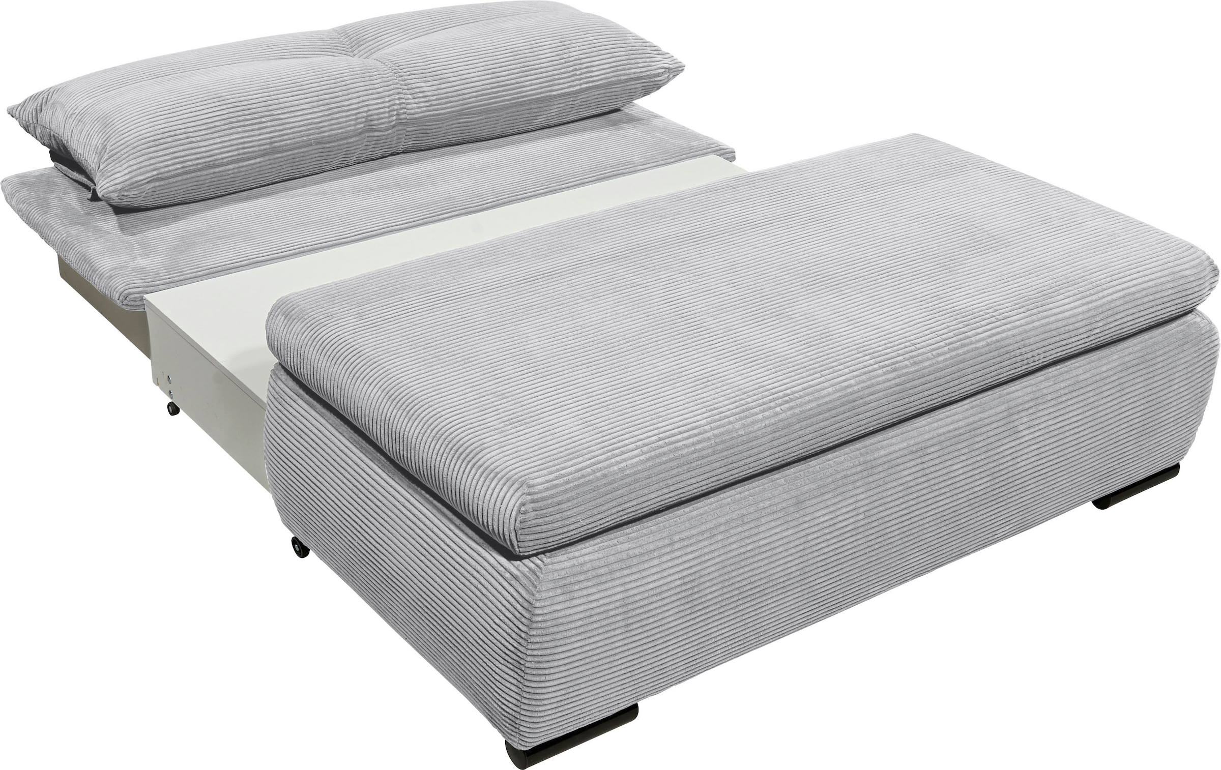 ED EXCITING DESIGN Schlafsofa »Charlie«, Schlafsessel mit Bettkasten & 1 Rückenkissen