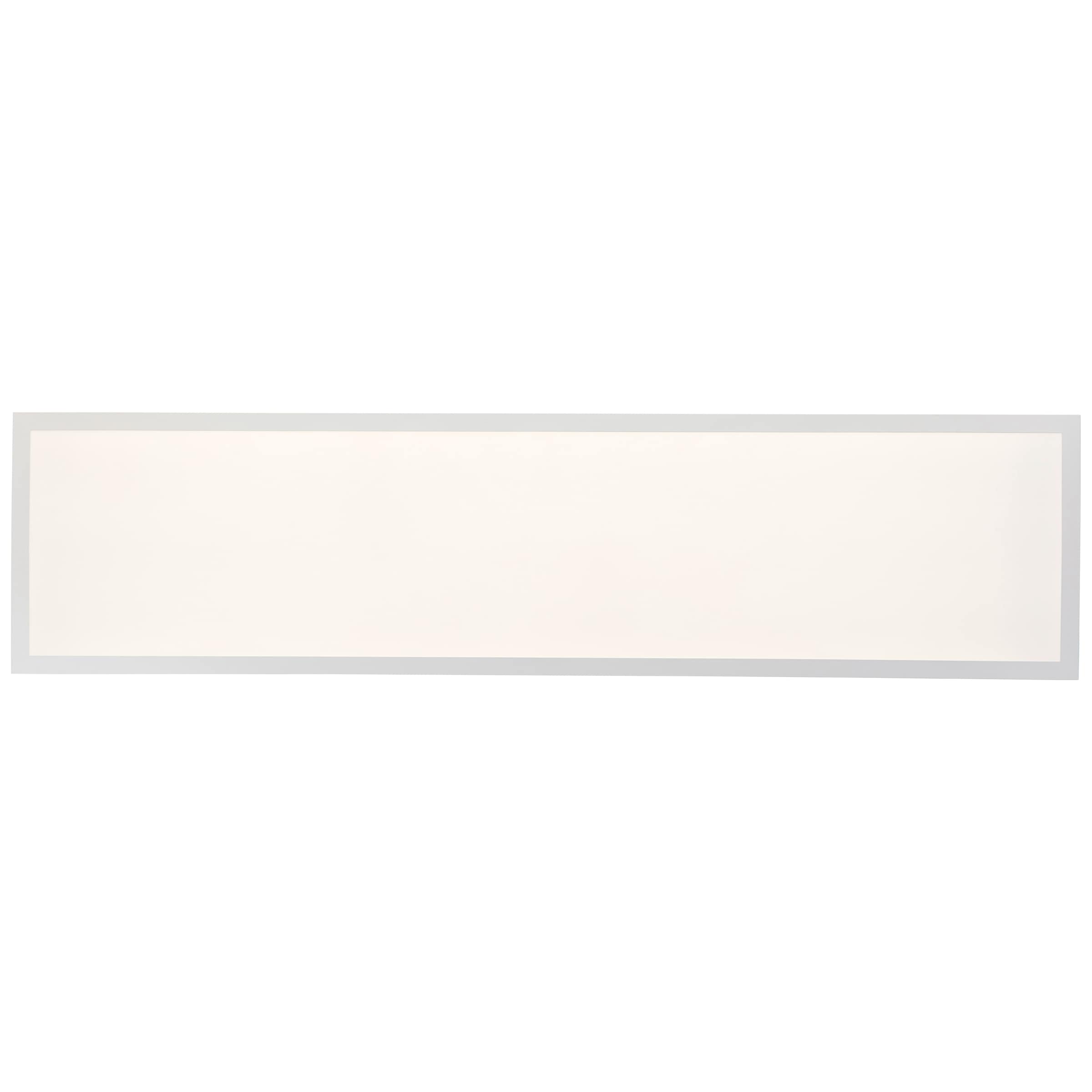 Brilliant LED Deckenleuchte »Briston«, LED Deckenaufbau-Paneel, 120x30 cm, 4600 lm, 4000 K, Aluminium