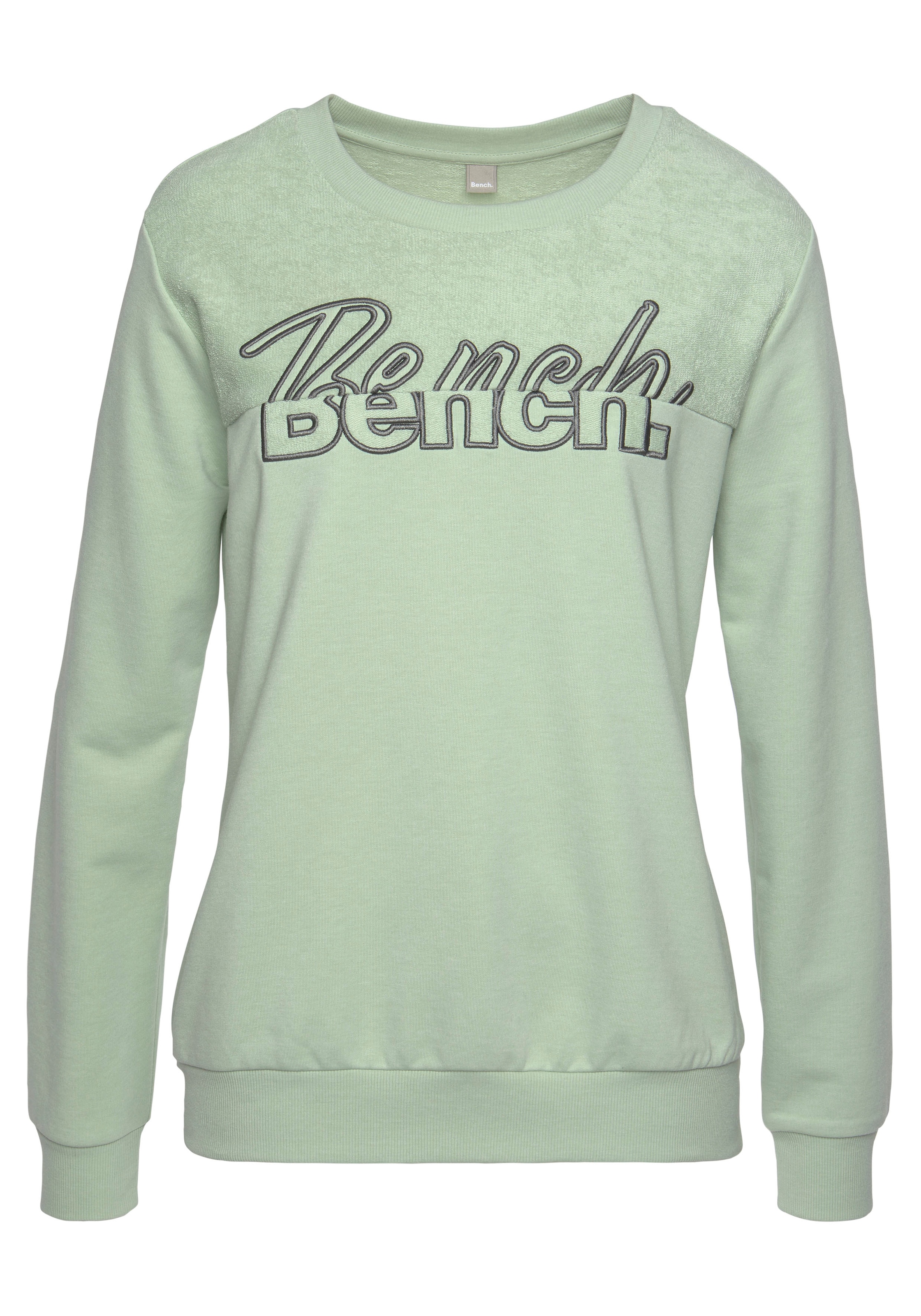 Bench. Sweatshirt, mit Logostickerei, Loungeanzug