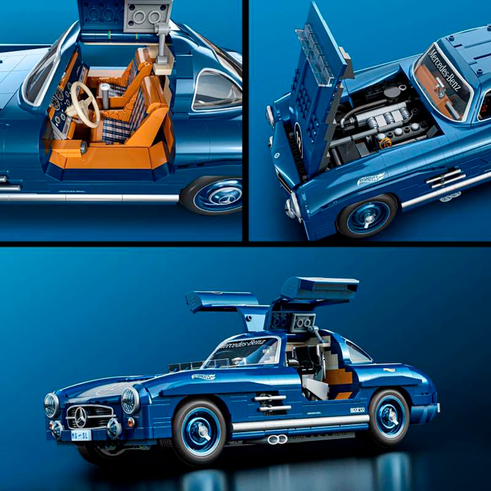 Mattel® Modellbausatz »Mattel Brick Shop Hot Wheels, PREMIUM SERIES MERCEDES-BENZ«, (1600 St.), 1:12