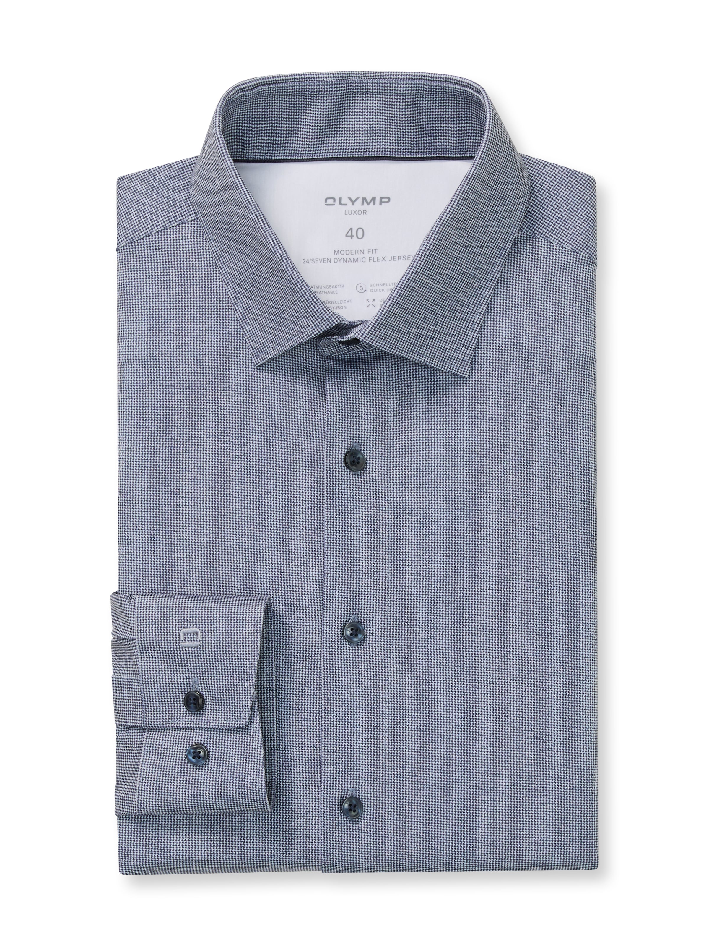 OLYMP Langarmhemd »Luxor 24/Seven«