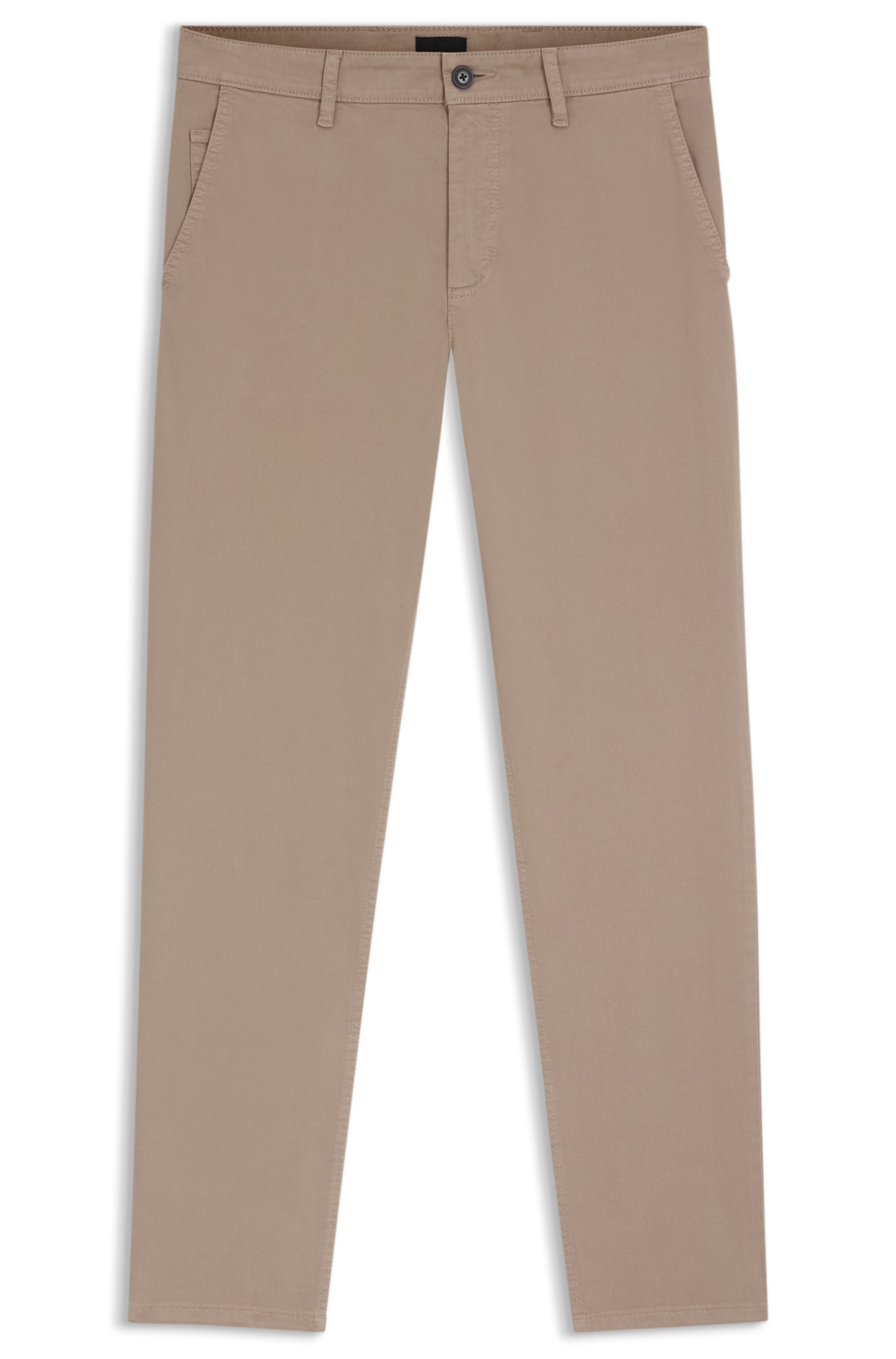 BOSS ORANGE Chinohose »Tapered-fit«  Aus komfortabler Stretch-Baumwolle und mit BOSS Logo hinten