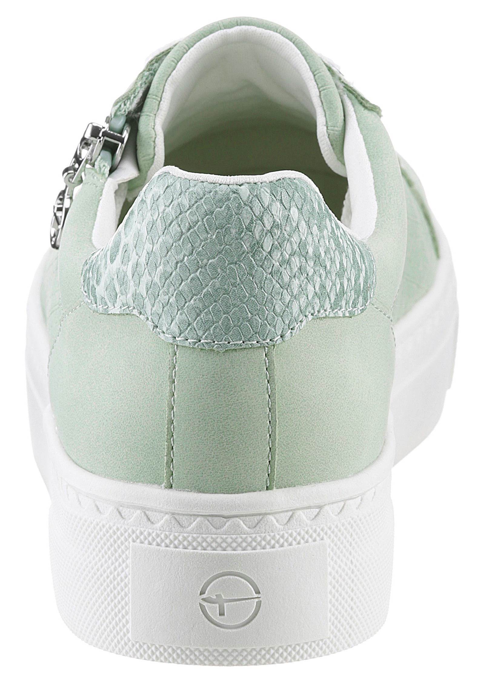 Tamaris Plateausneaker, Freizeitschuh, Halbschuh, Schnürschuh mit gepolstertem Schaftrand