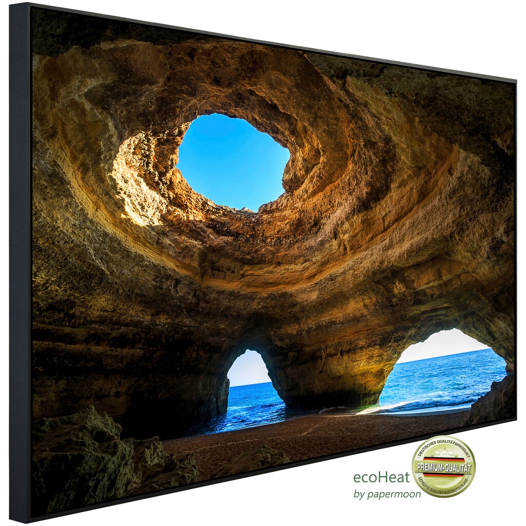 Papermoon Infrarotheizung »Höhle in der Benagil Algarve«