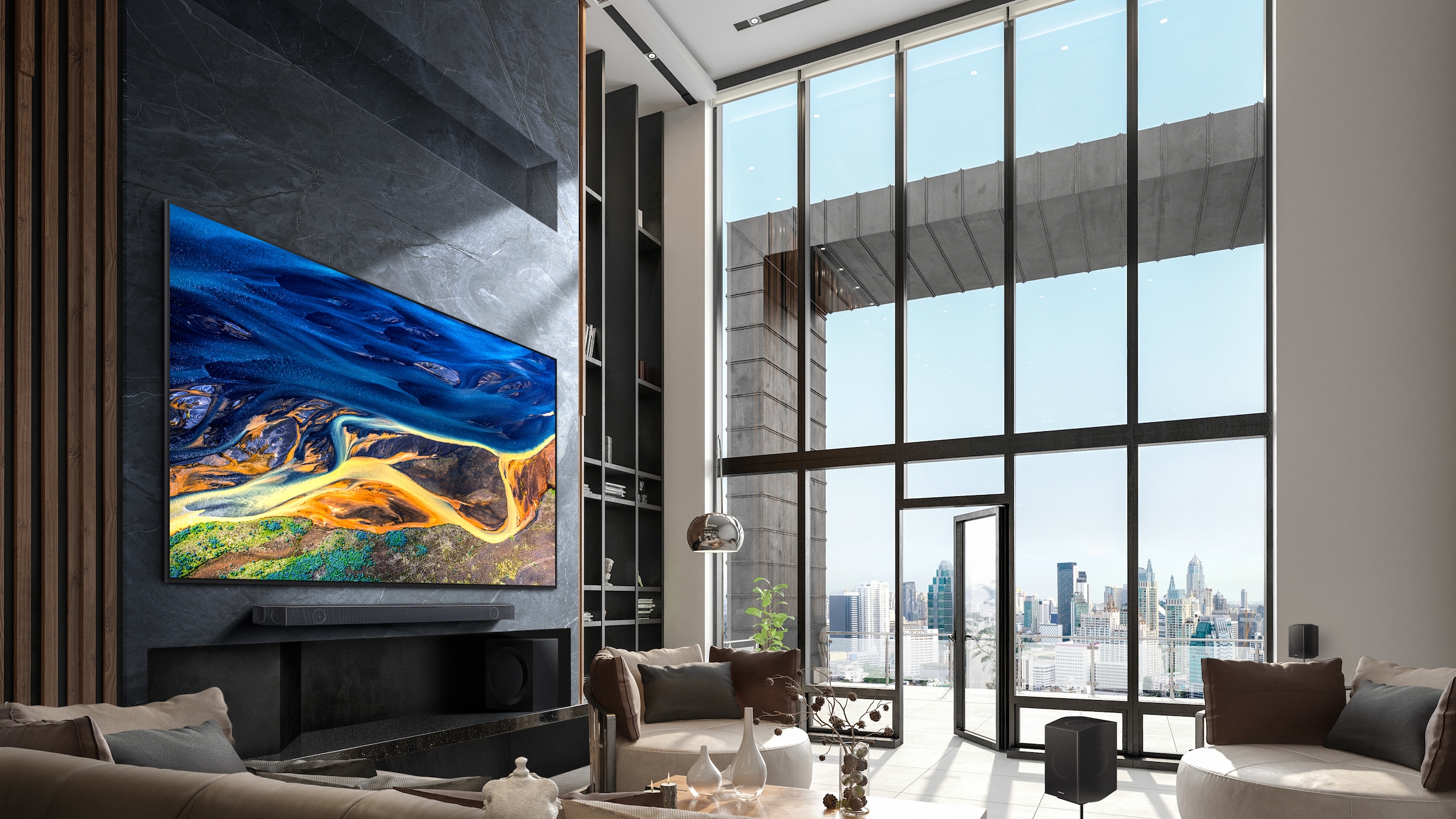 Samsung QLED-Fernseher »GQ98QN990CT«, 8K, Smart-TV