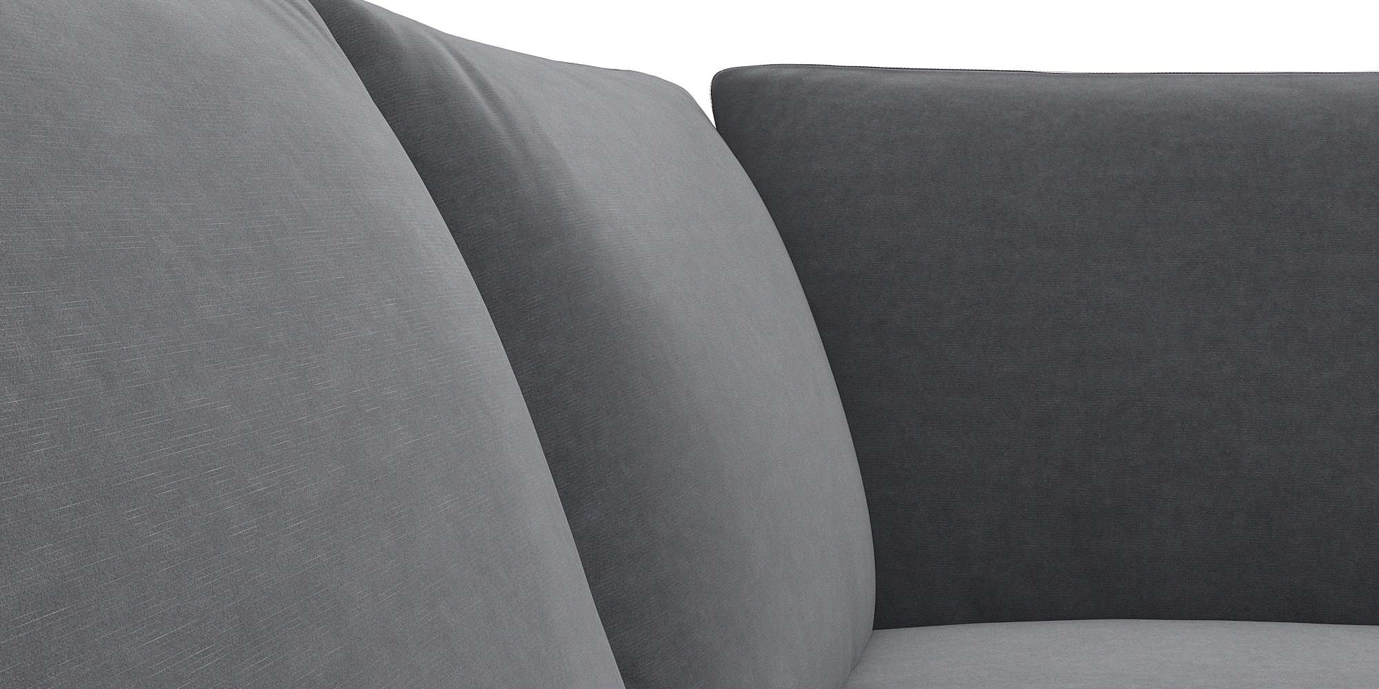 FLEXLUX Ecksofa »Fiore, L-Form«, breite Armlehnen, Füße Alu/Eiche, B/T 241/225 cm, Kaltschaum im Sitz