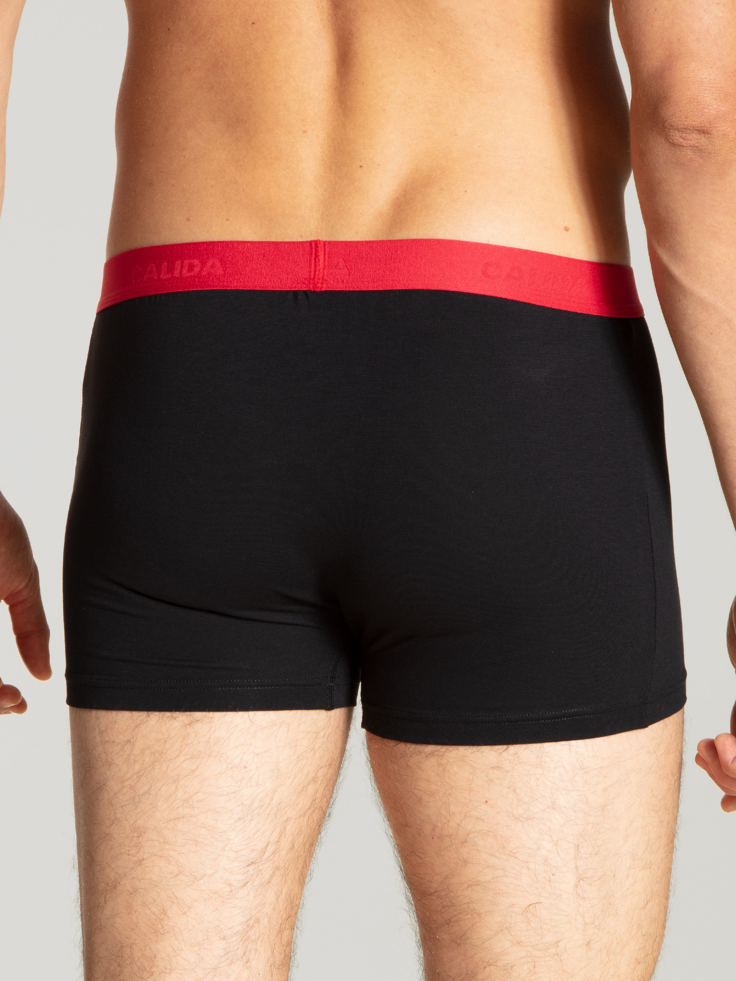 CALIDA Boxershorts »Natural Benefit«, (3er Pack), mit formstabiler Single Jersey-Qualität